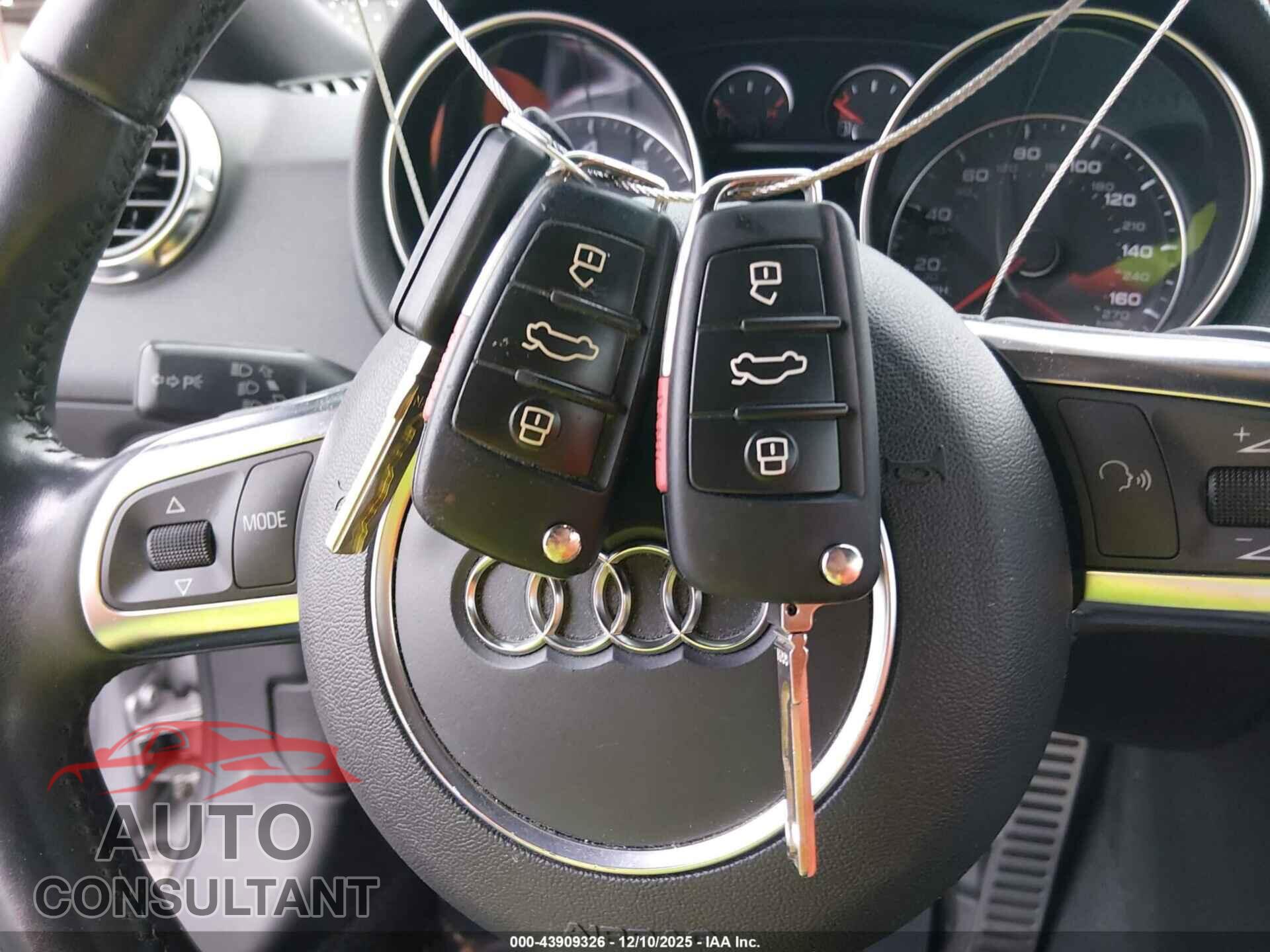 AUDI TT 2012 - TRUBFAFK5C1002109