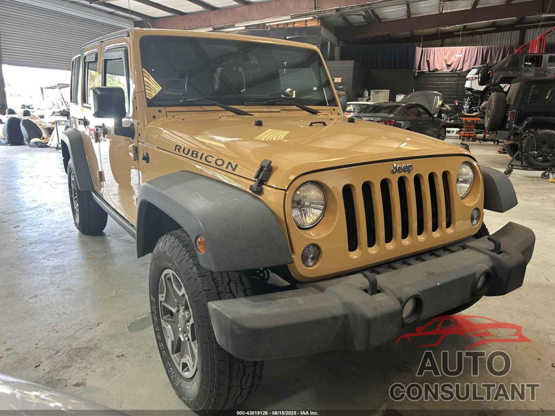 JEEP WRANGLER UNLIMITED 2014 - 1C4HJWFG7EL246688