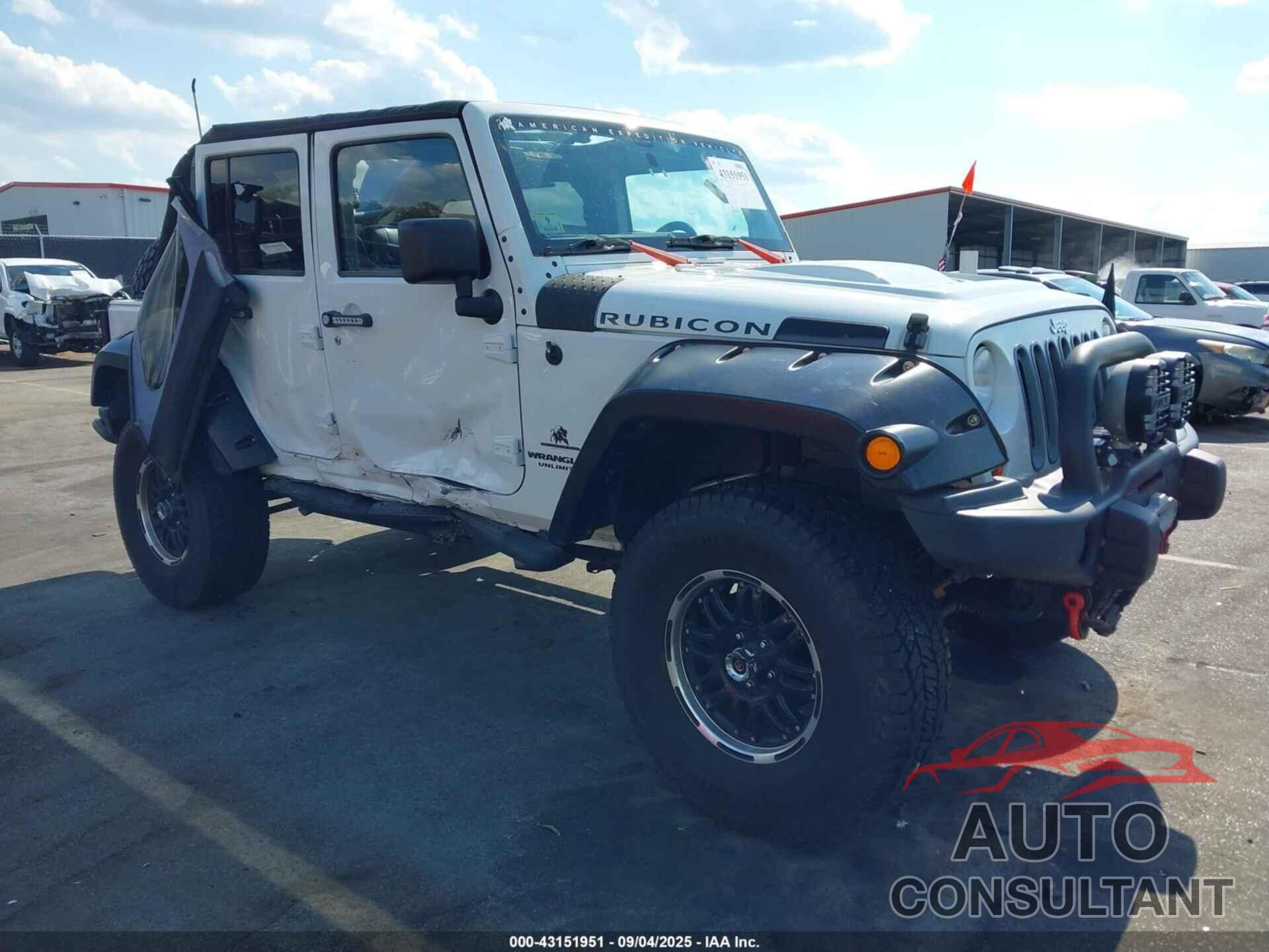 JEEP WRANGLER UNLIMITED 2012 - 1C4BJWFG4CL257551