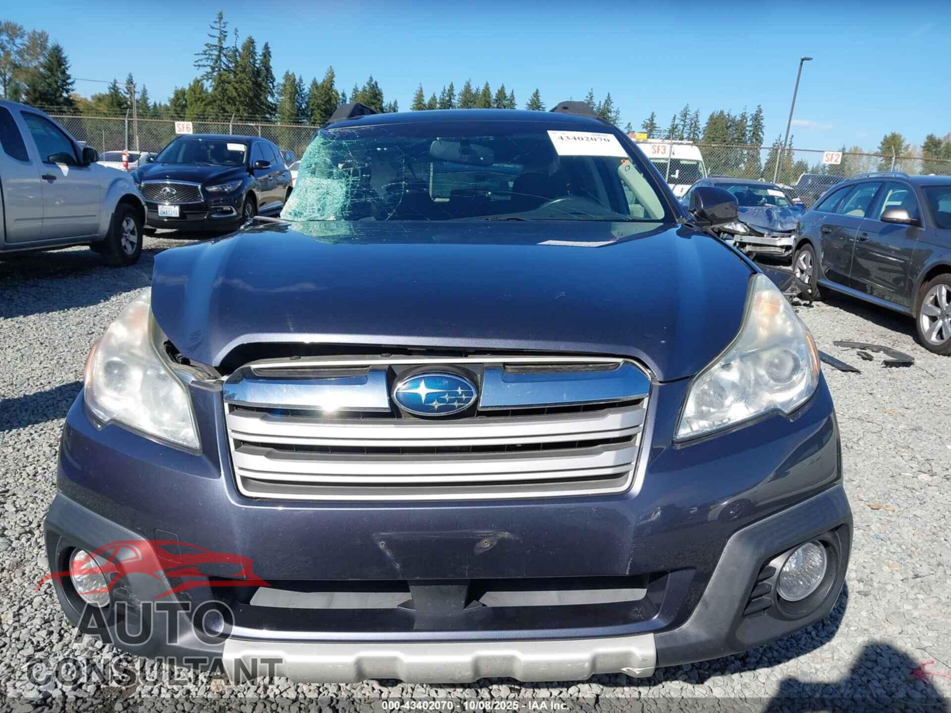 SUBARU OUTBACK 2014 - 4S4BRBLC9E3308138