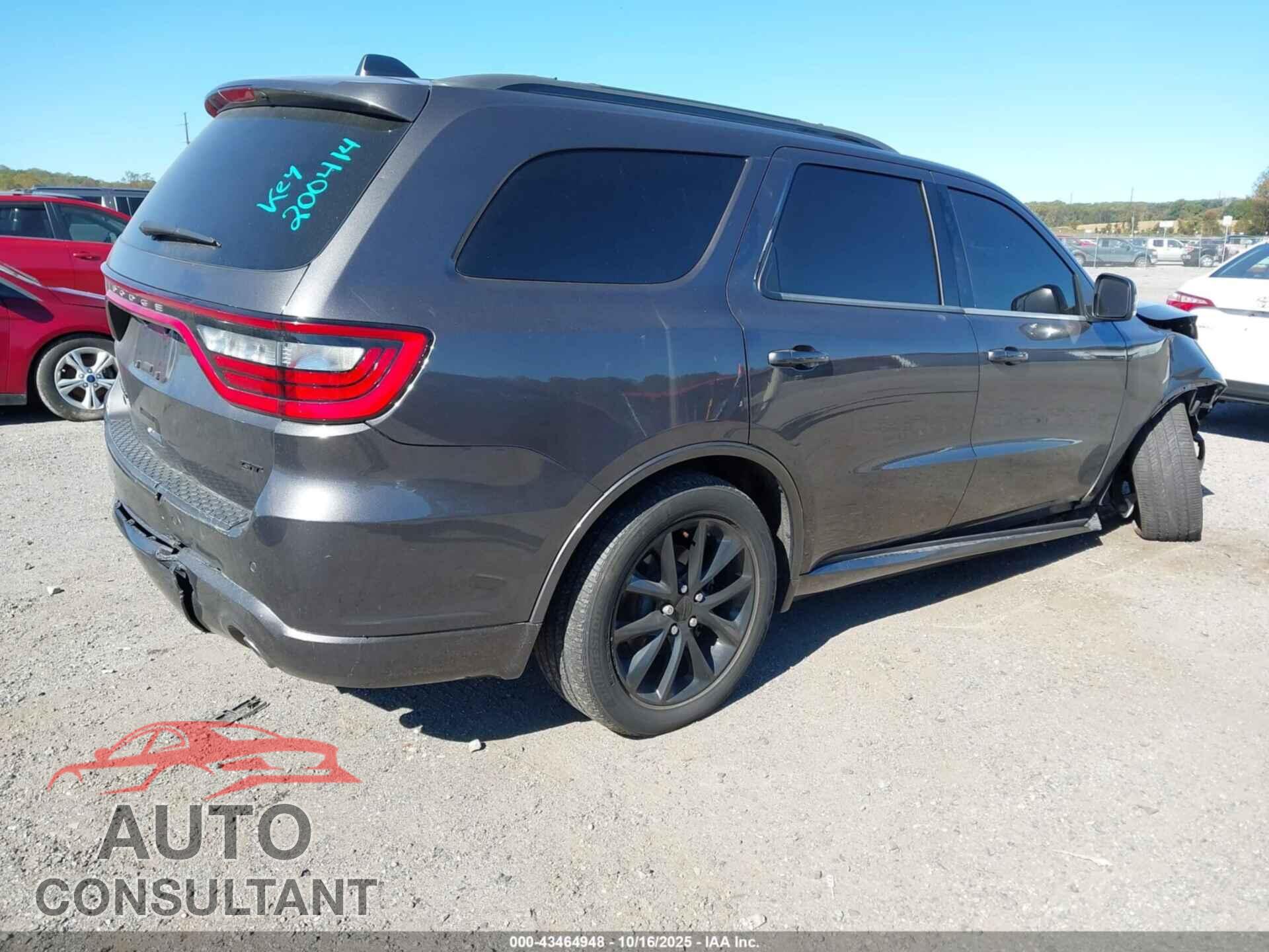 DODGE DURANGO 2018 - 1C4RDJDG3JC126930