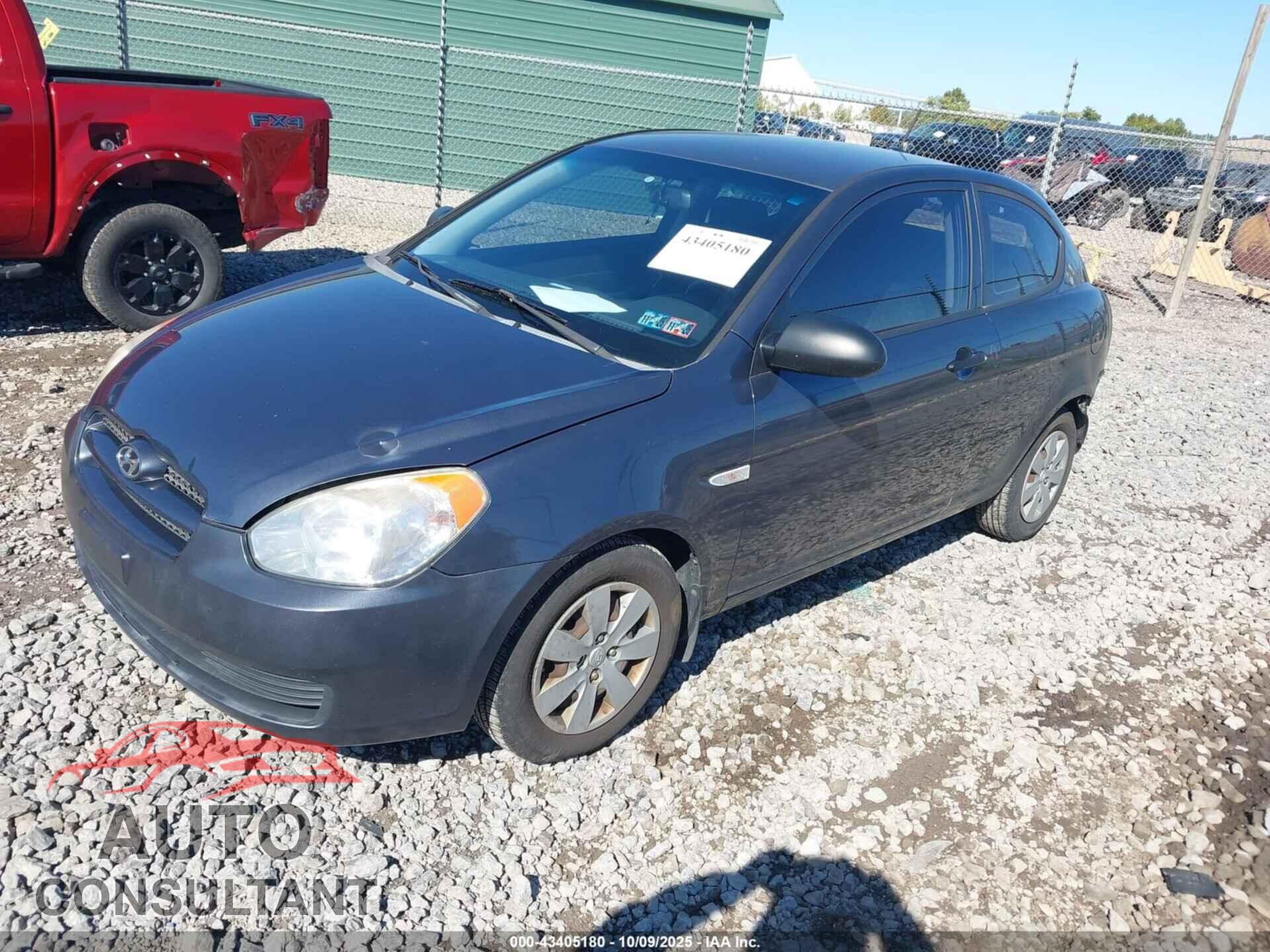 HYUNDAI ACCENT 2009 - KMHCM36C79U120870