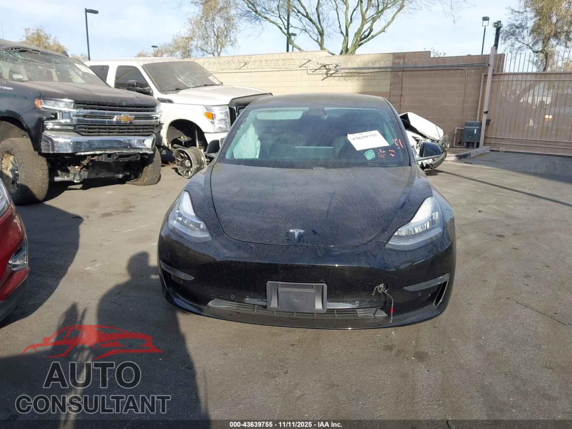 TESLA MODEL 3 2019 - 5YJ3E1EA2KF409966