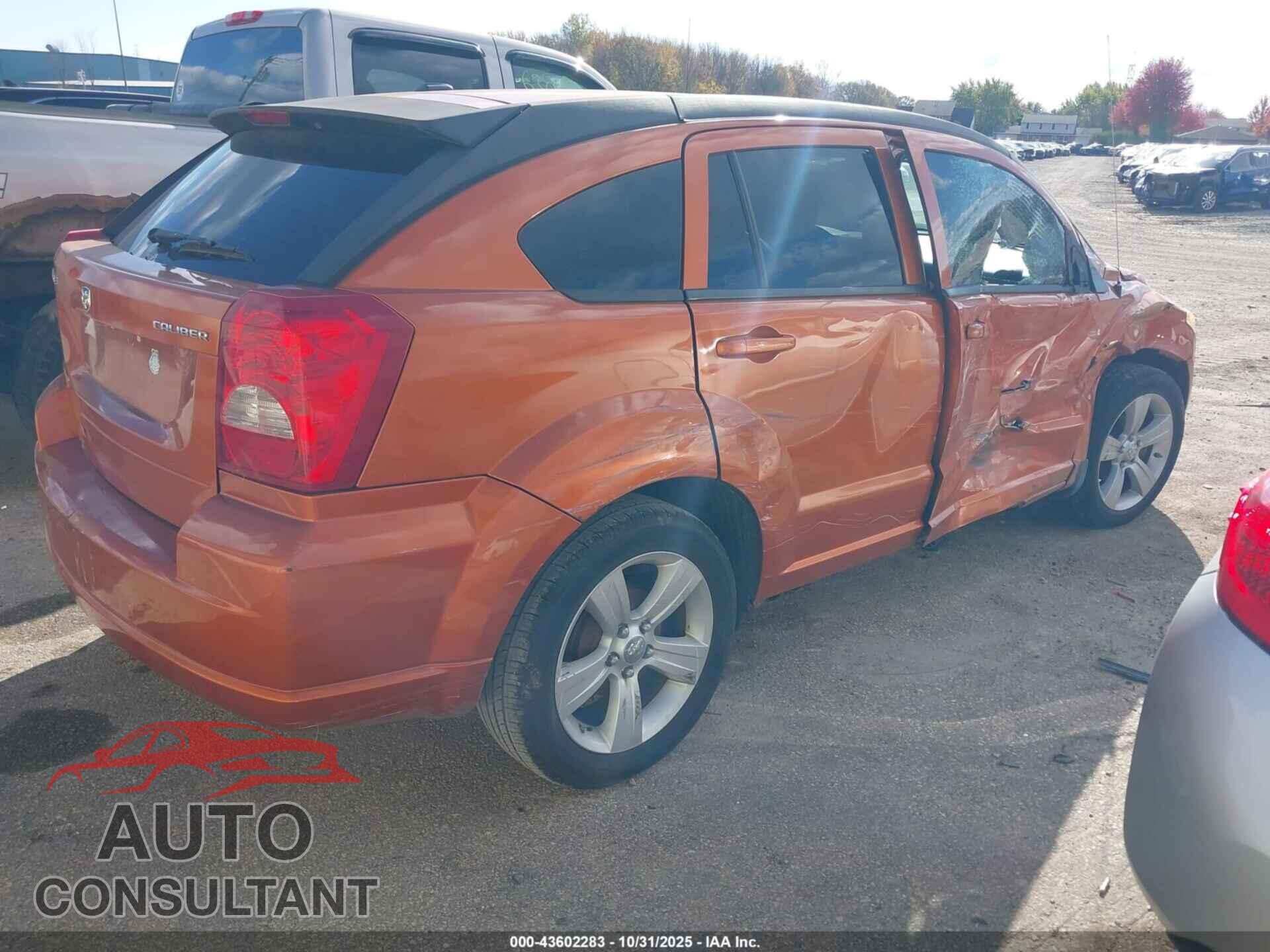 DODGE CALIBER 2011 - 1B3CB3HA6BD121246