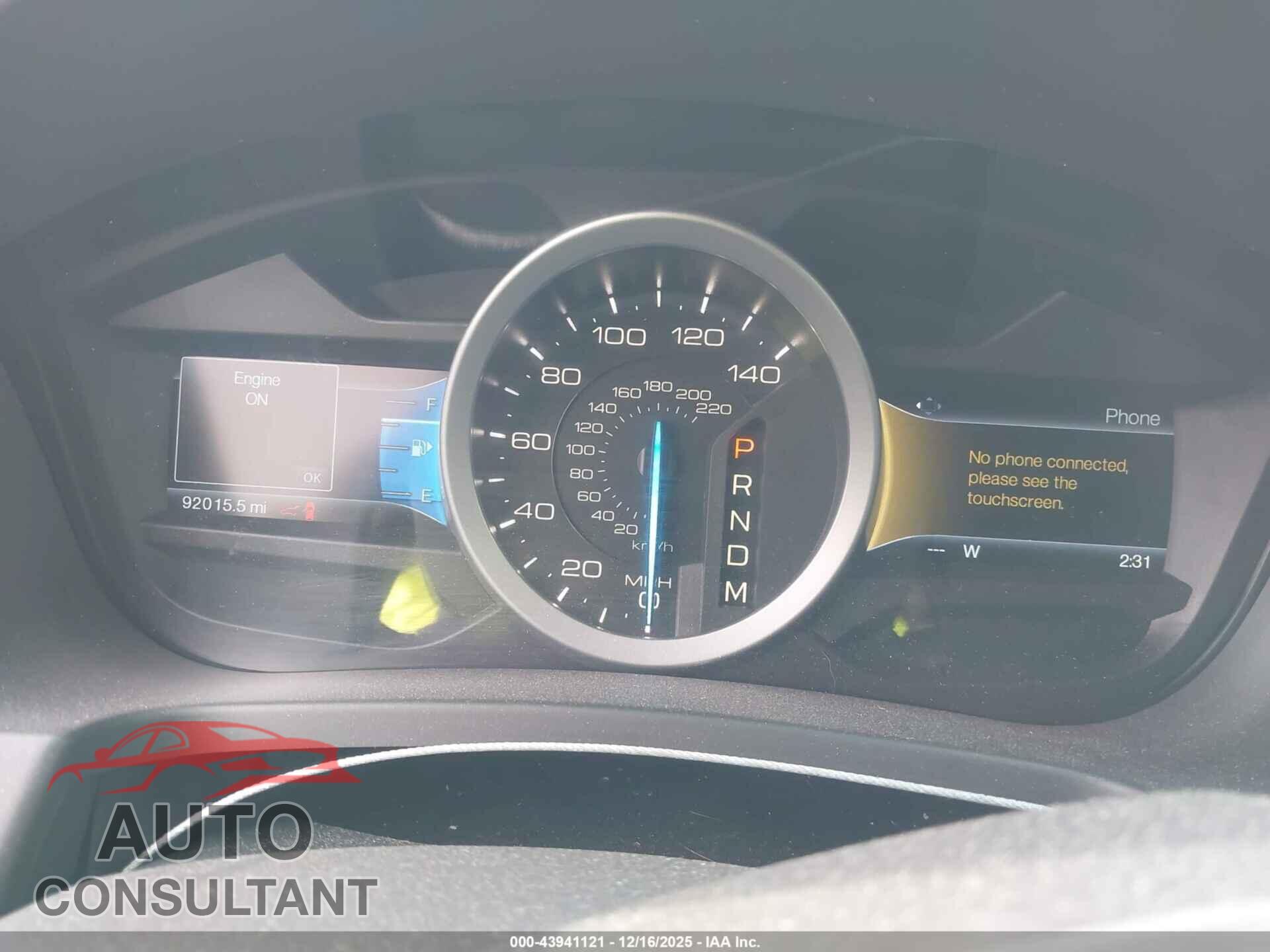 FORD EXPLORER 2015 - 1FM5K7D88FGC62353