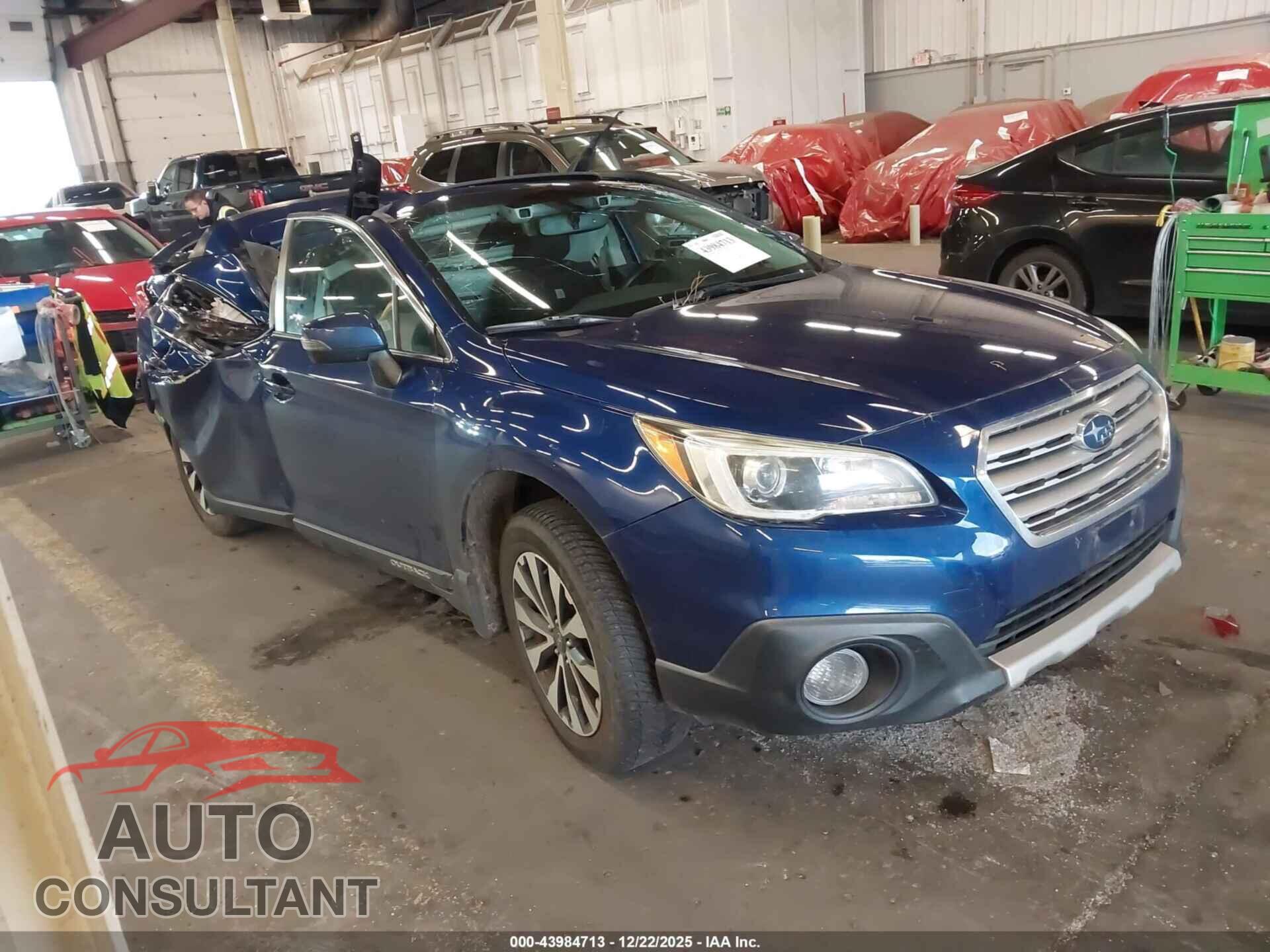 SUBARU OUTBACK 2016 - 4S4BSANC6G3242534