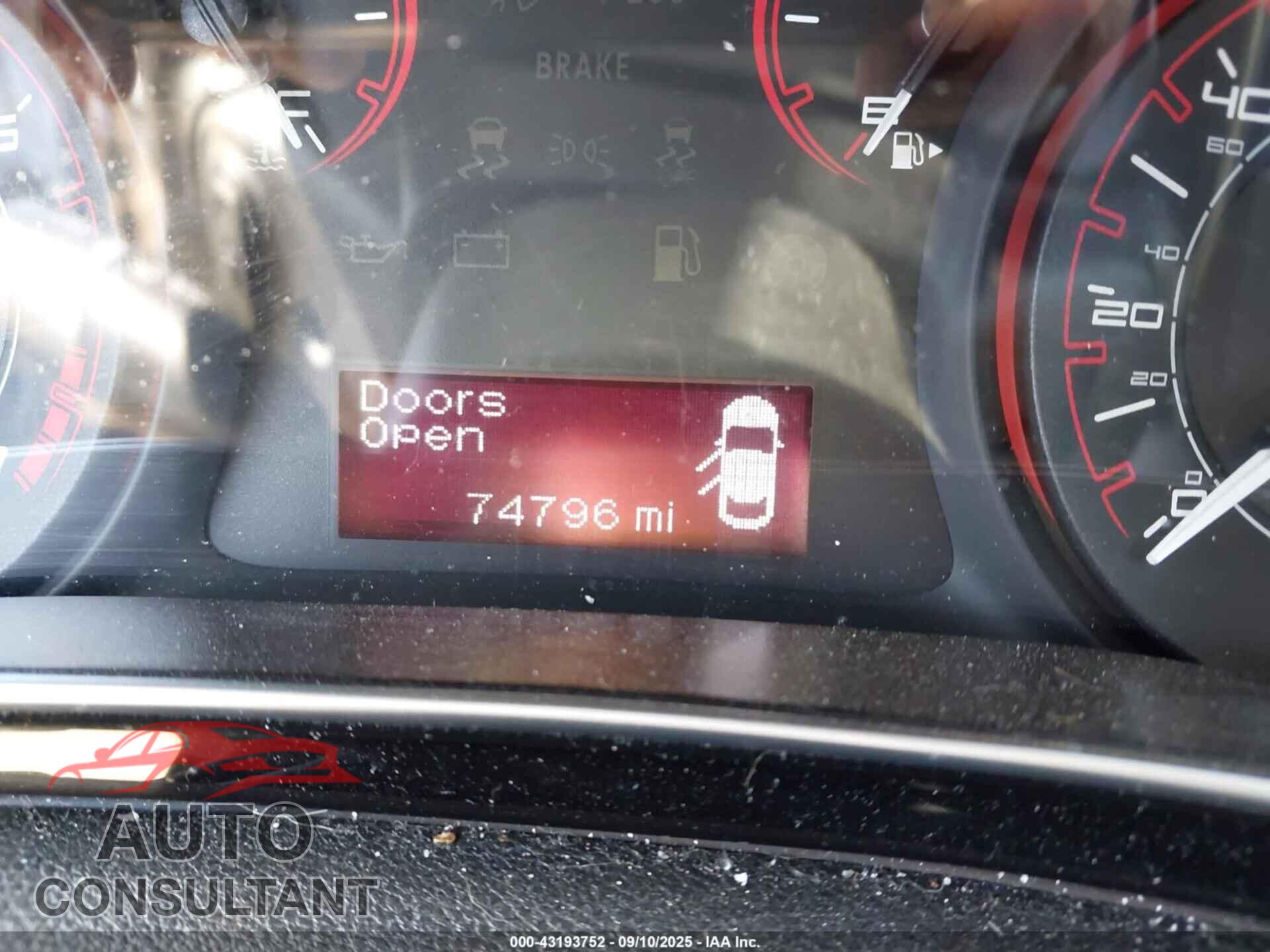 DODGE DART 2013 - 1C3CDFBA2DD338156