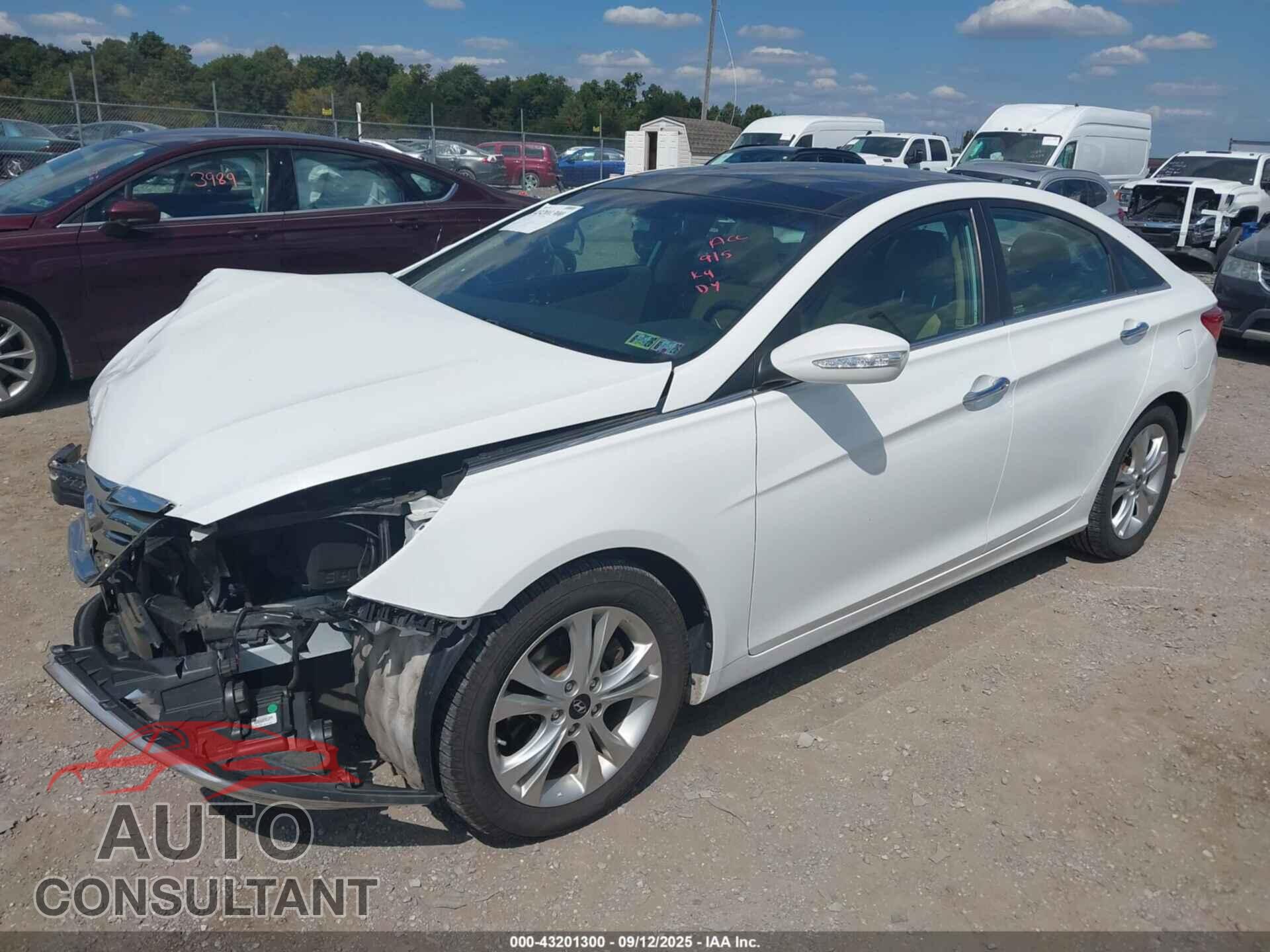 HYUNDAI SONATA 2013 - 5NPEC4ACXDH721965