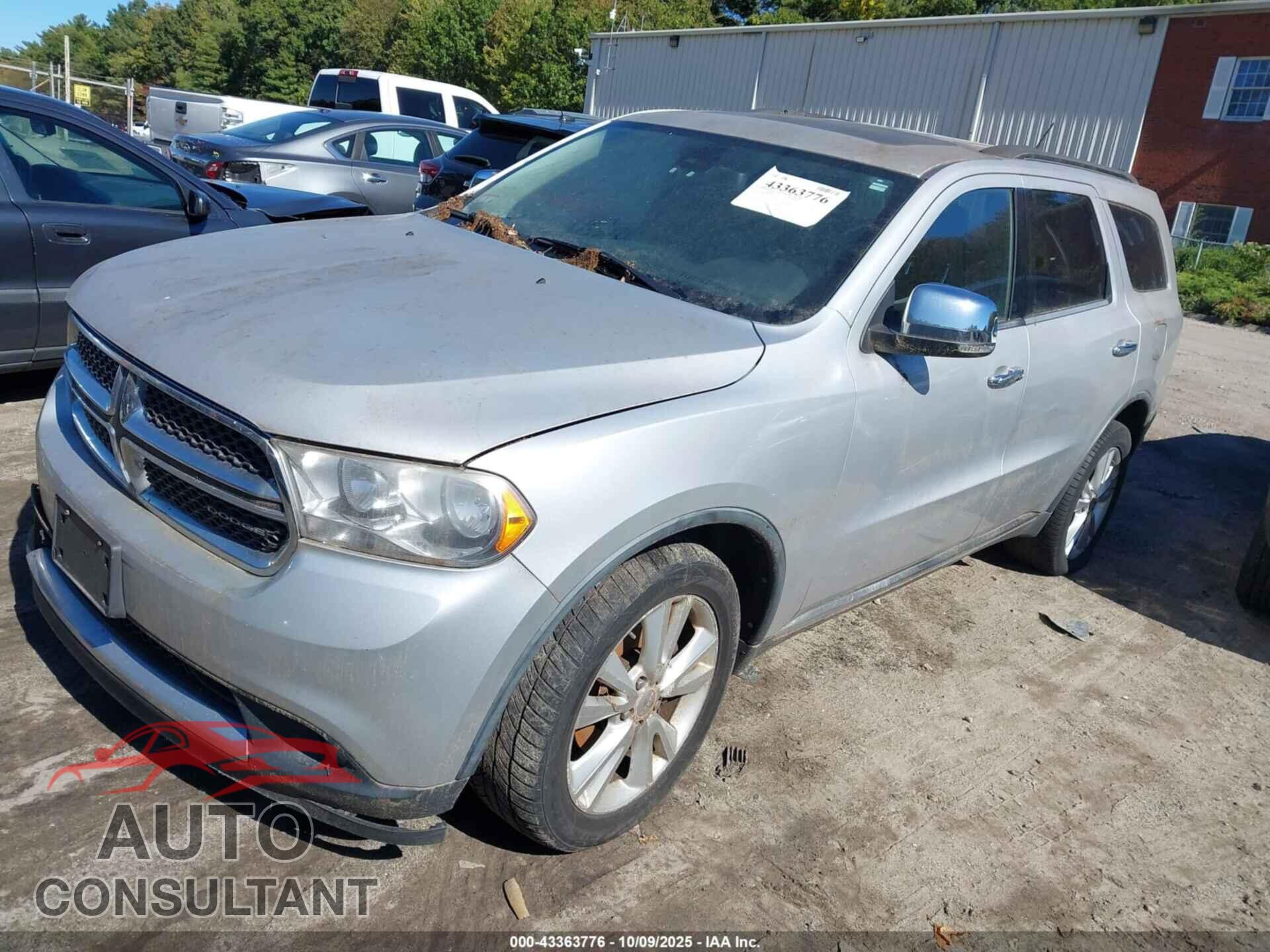 DODGE DURANGO 2011 - 1D4RE4GG2BC674450