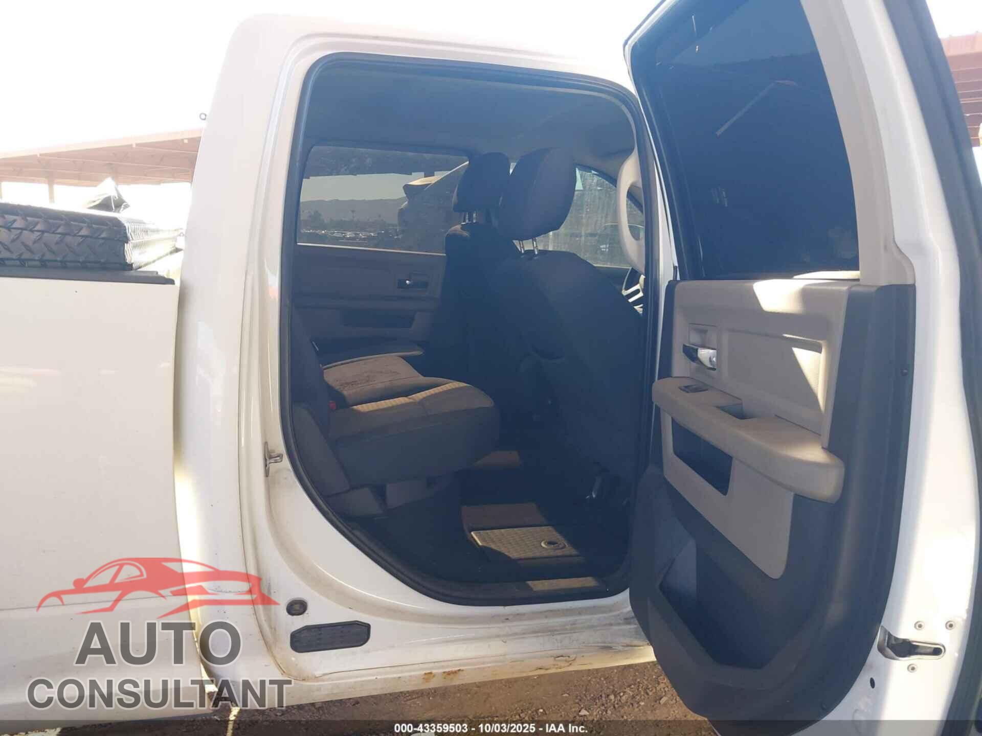 DODGE RAM 2500 2010 - 3D7UT2CL0AG146749