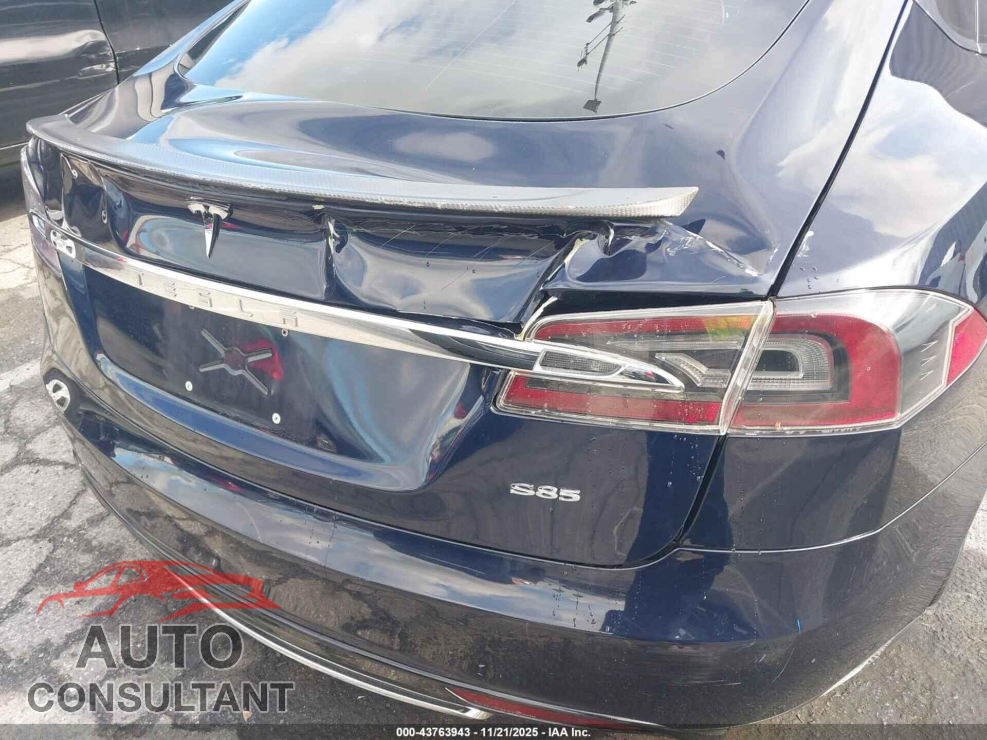 TESLA MODEL S 2013 - 5YJSA1DNXDFP06014