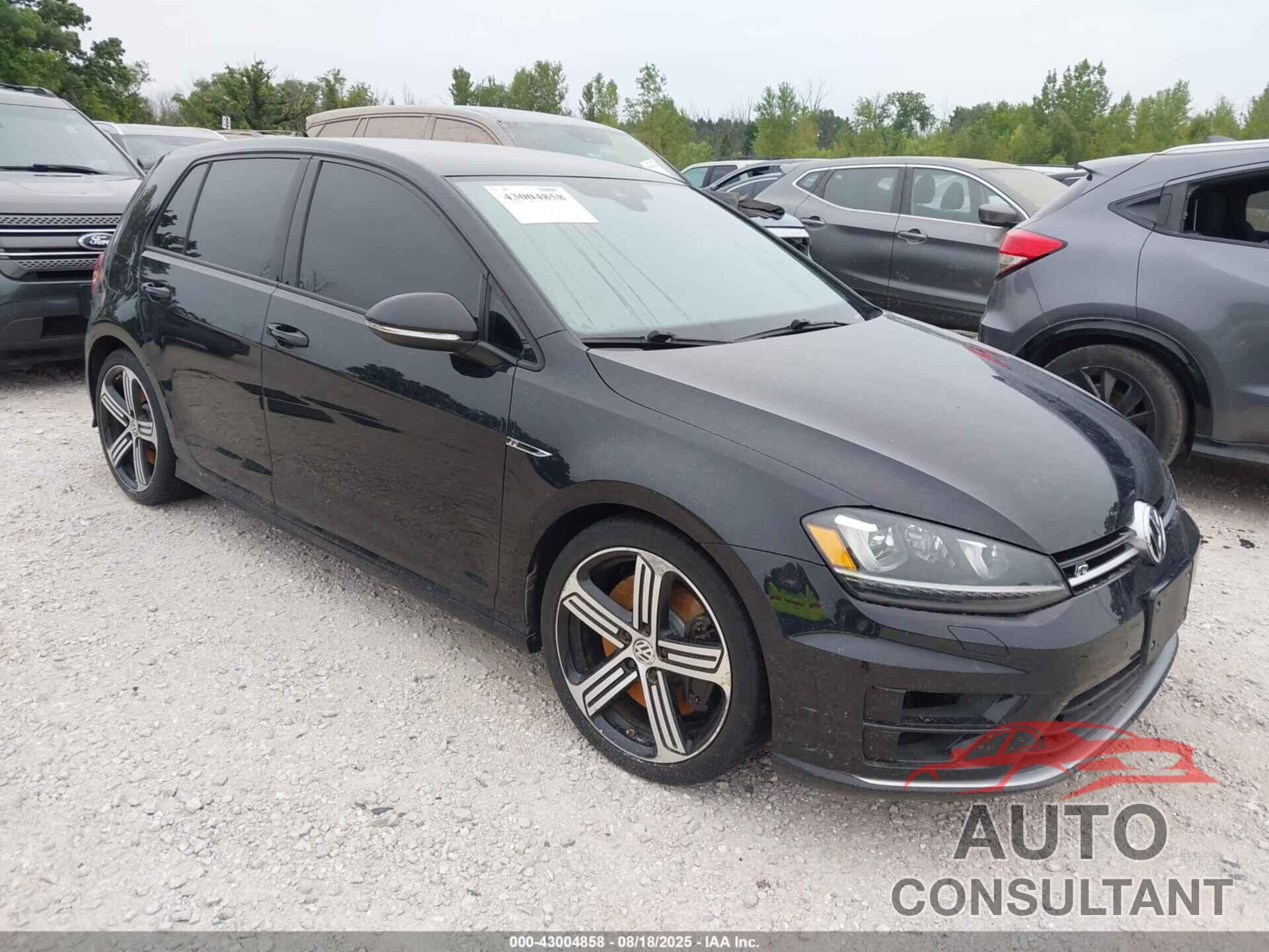 VOLKSWAGEN GOLF R 2017 - WVWVF7AU6HW095414
