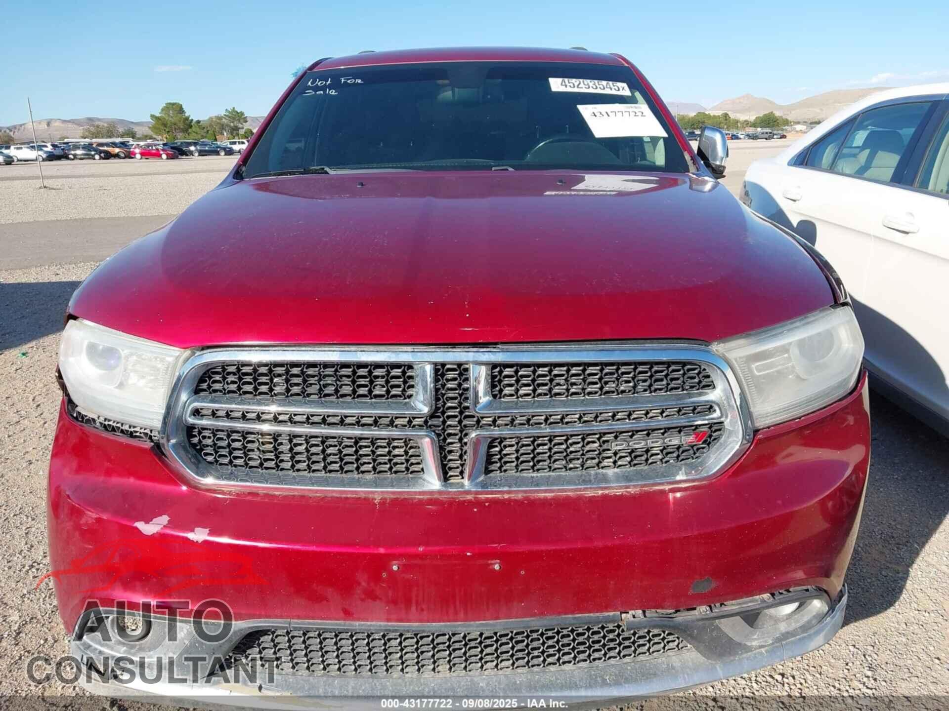 DODGE DURANGO 2014 - 1C4RDHAG7EC532227