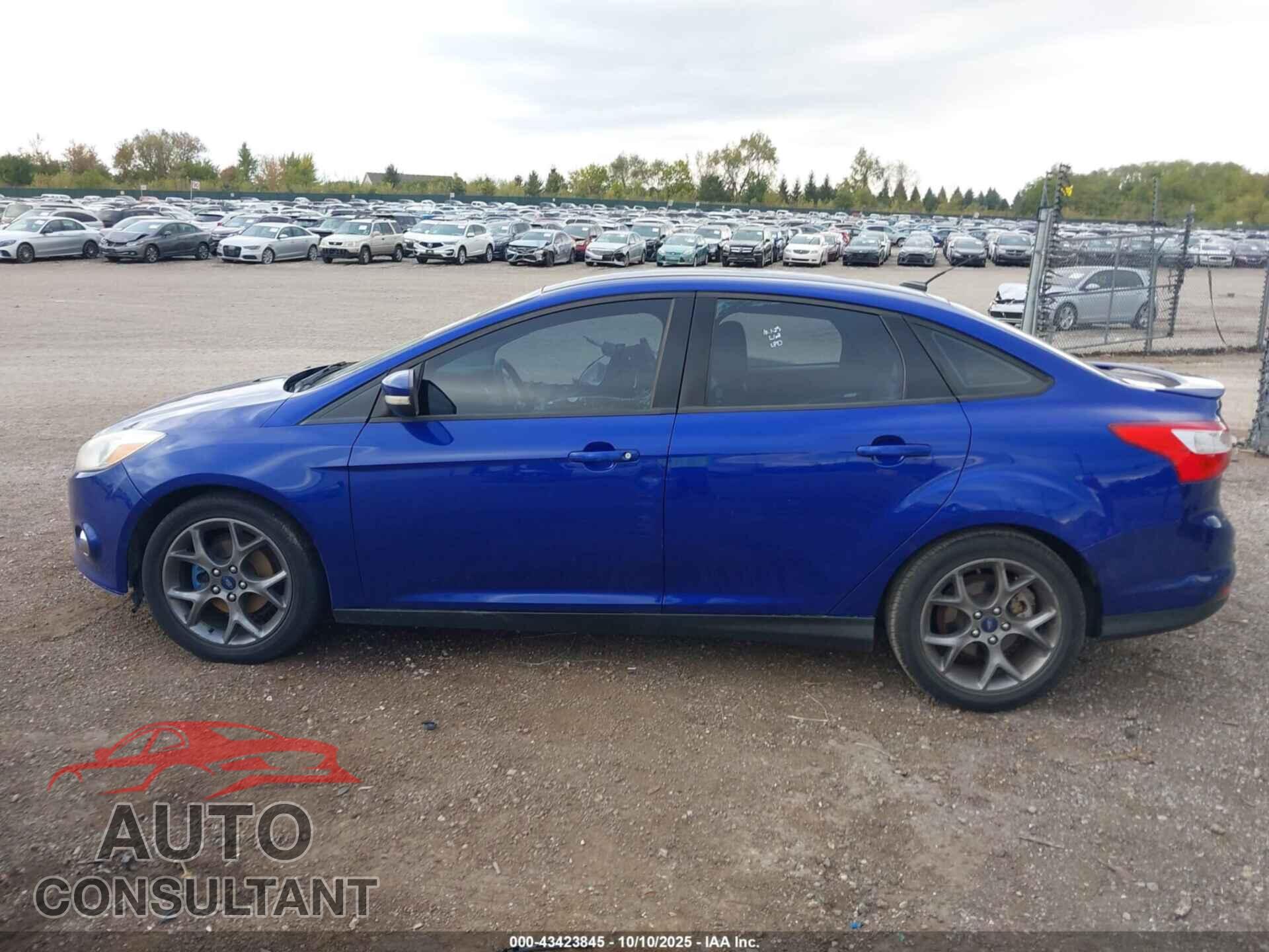 FORD FOCUS 2013 - 1FADP3F23DL306501