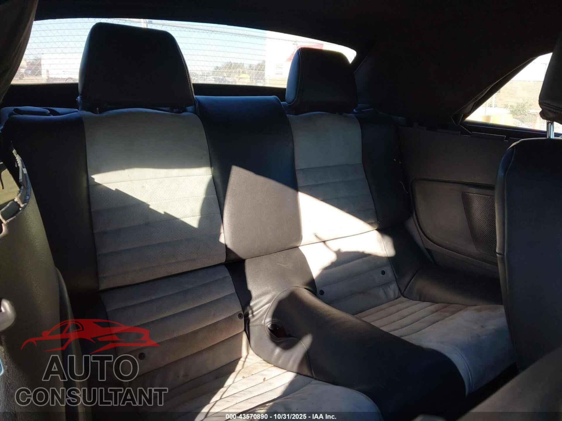 FORD MUSTANG 2012 - 1ZVBP8EM8C5282830