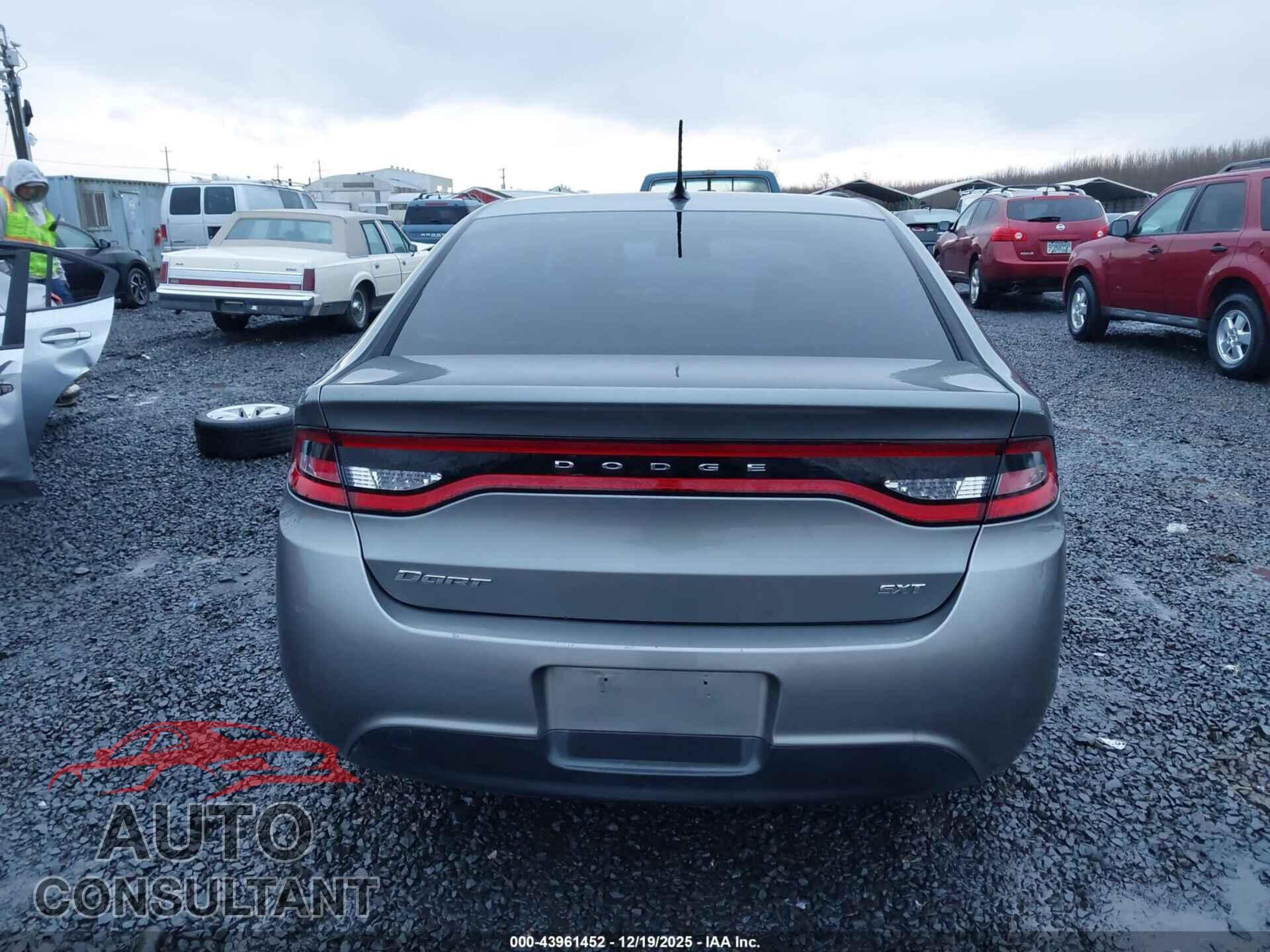 DODGE DART 2013 - 1C3CDFBA6DD213967