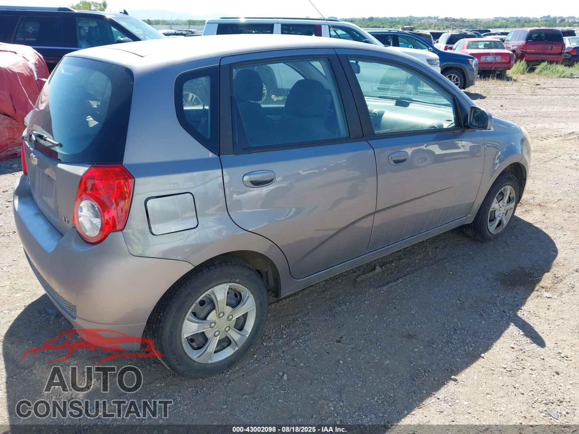CHEVROLET AVEO 2011 - KL1TD6DE7BB209602