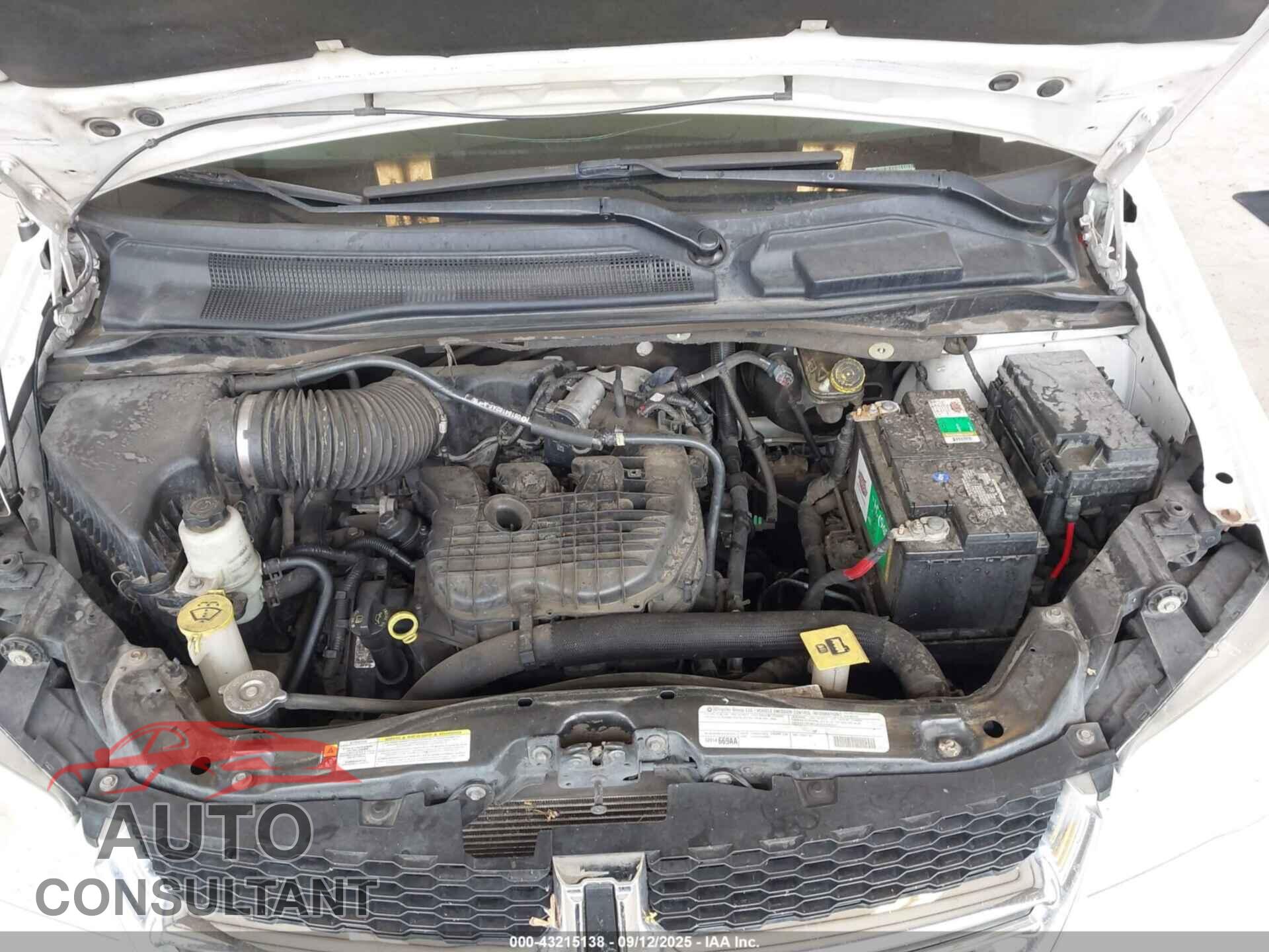 DODGE GRAND CARAVAN 2012 - 2C4RDGCG3CR178802