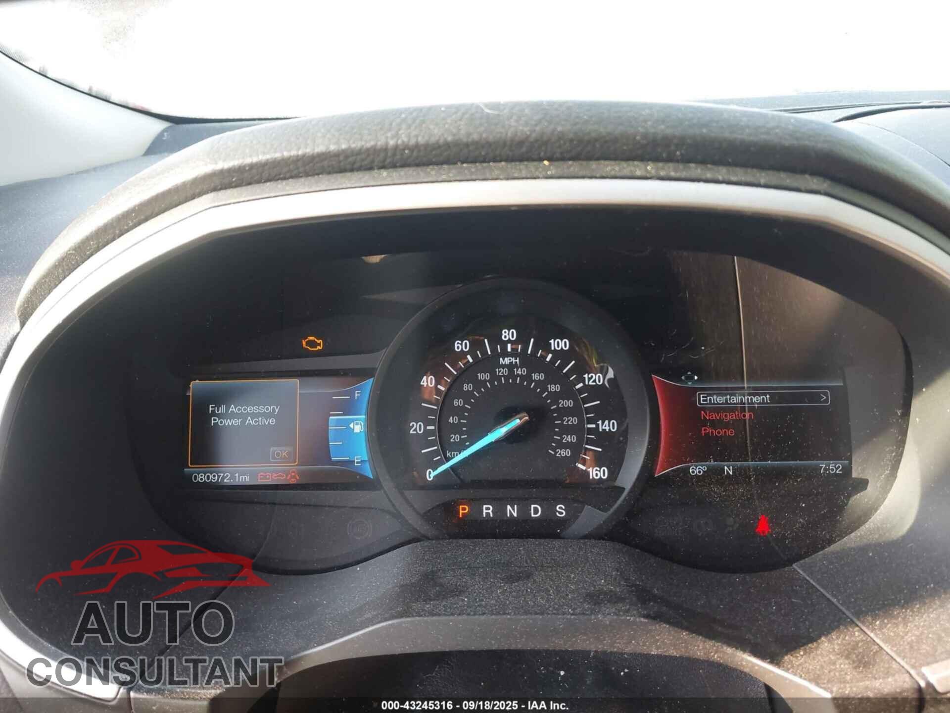 FORD EDGE 2017 - 2FMPK4J94HBB42404