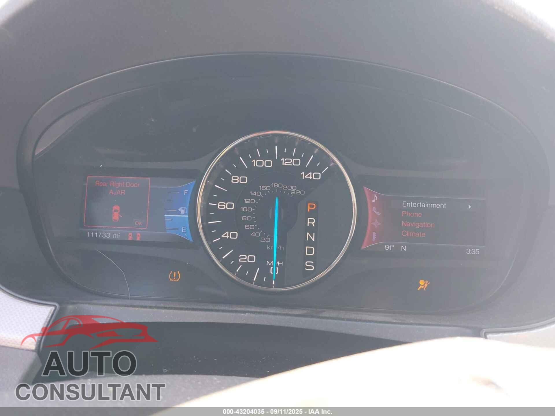 FORD EDGE 2013 - 2FMDK3JCXDBA94135
