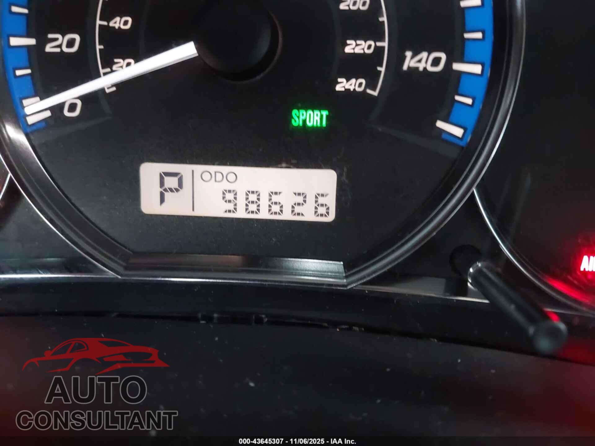 SUBARU FORESTER 2011 - JF2SHAEC2BH762777