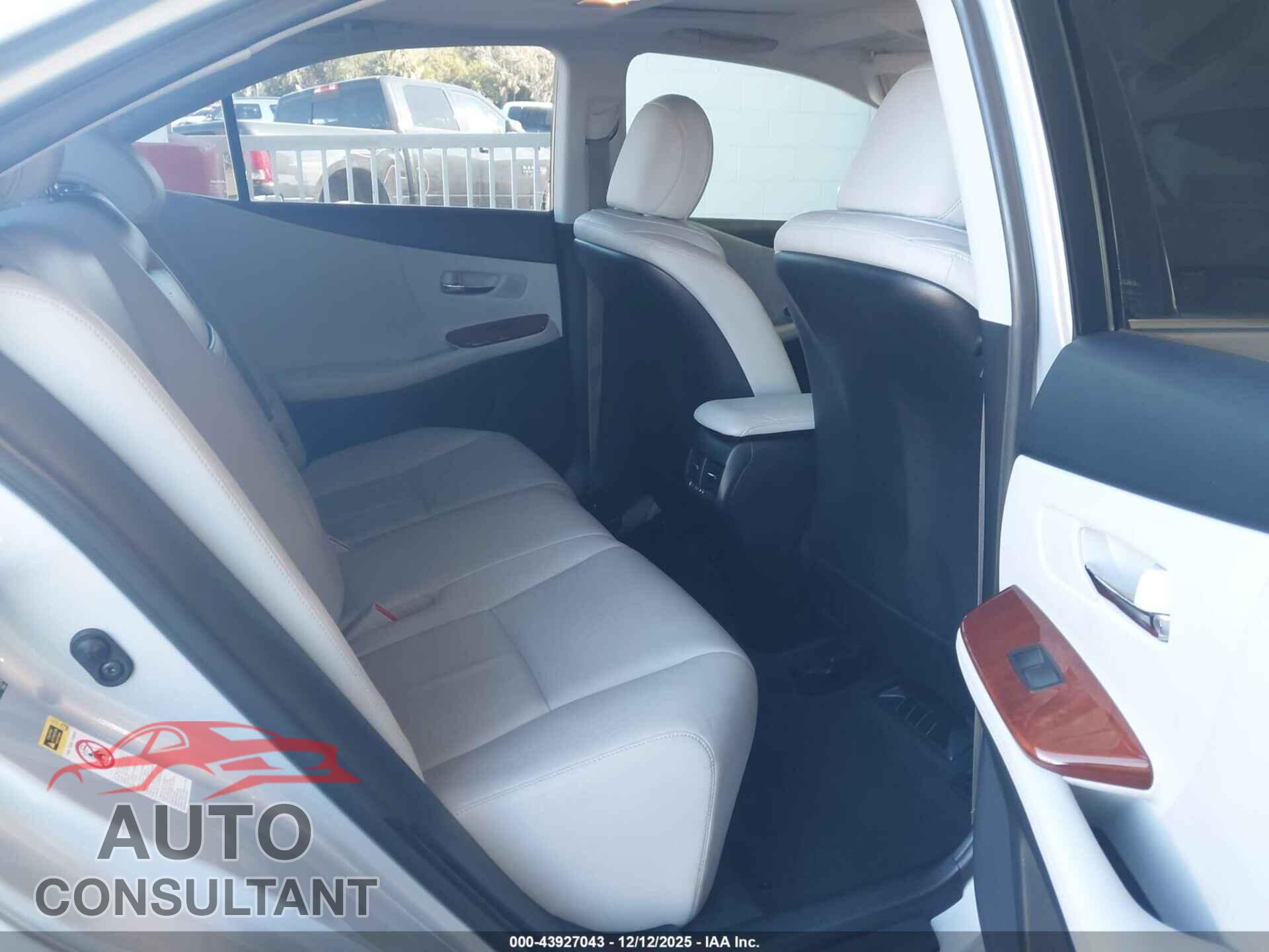 LEXUS HS 250H 2010 - JTHBB1BA7A2033824