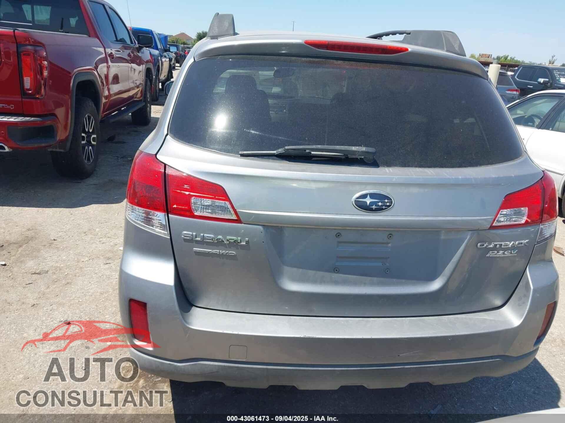 SUBARU OUTBACK 2010 - 4S4BRBKC0A3343761