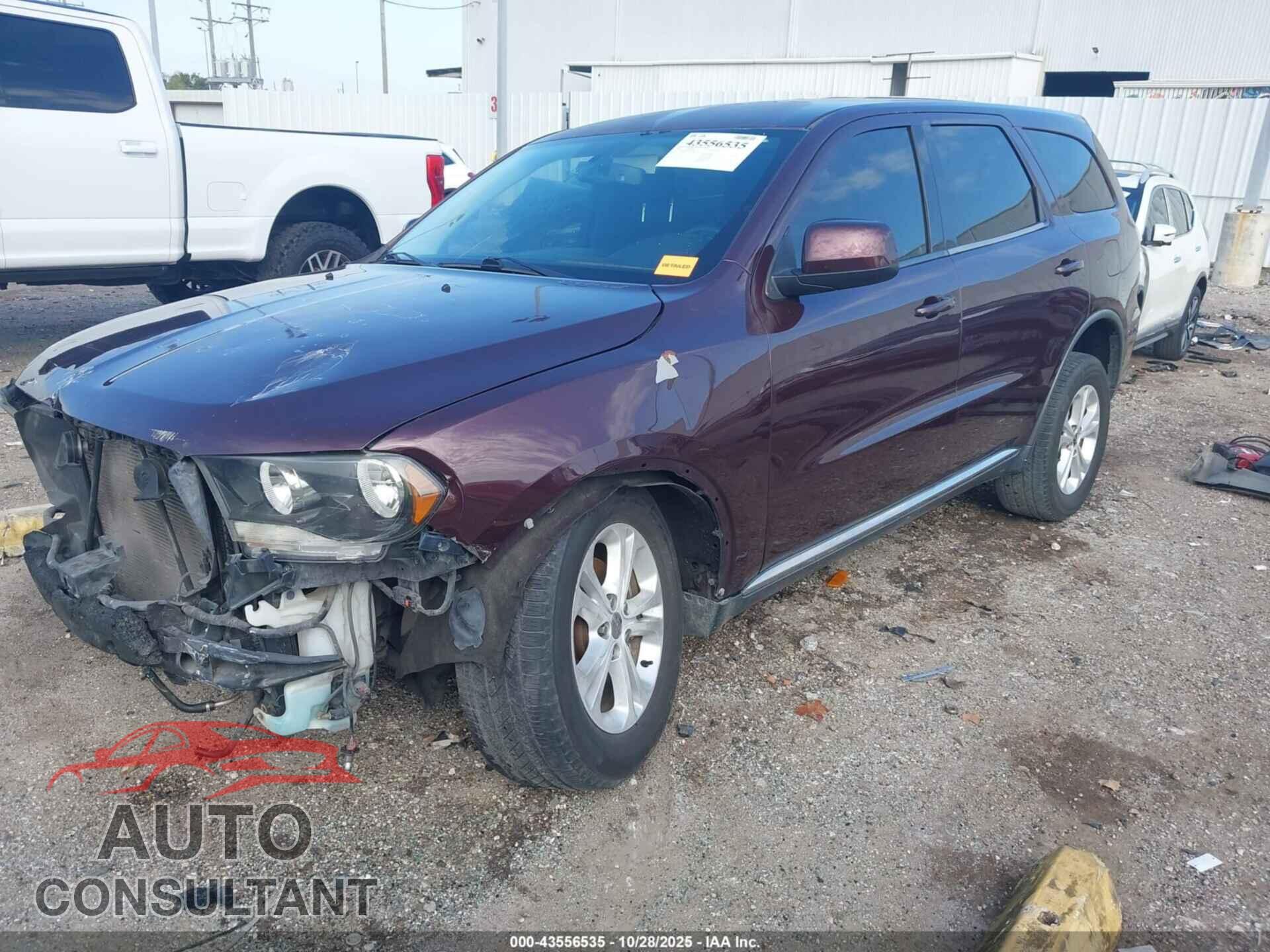 DODGE DURANGO 2012 - 1C4RDHAG1CC210700