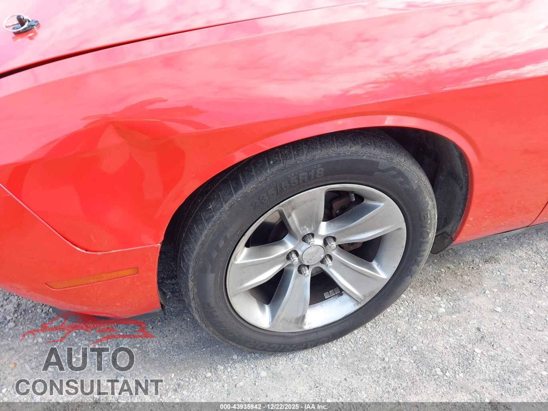 DODGE CHALLENGER 2019 - 2C3CDZAGXKH701651