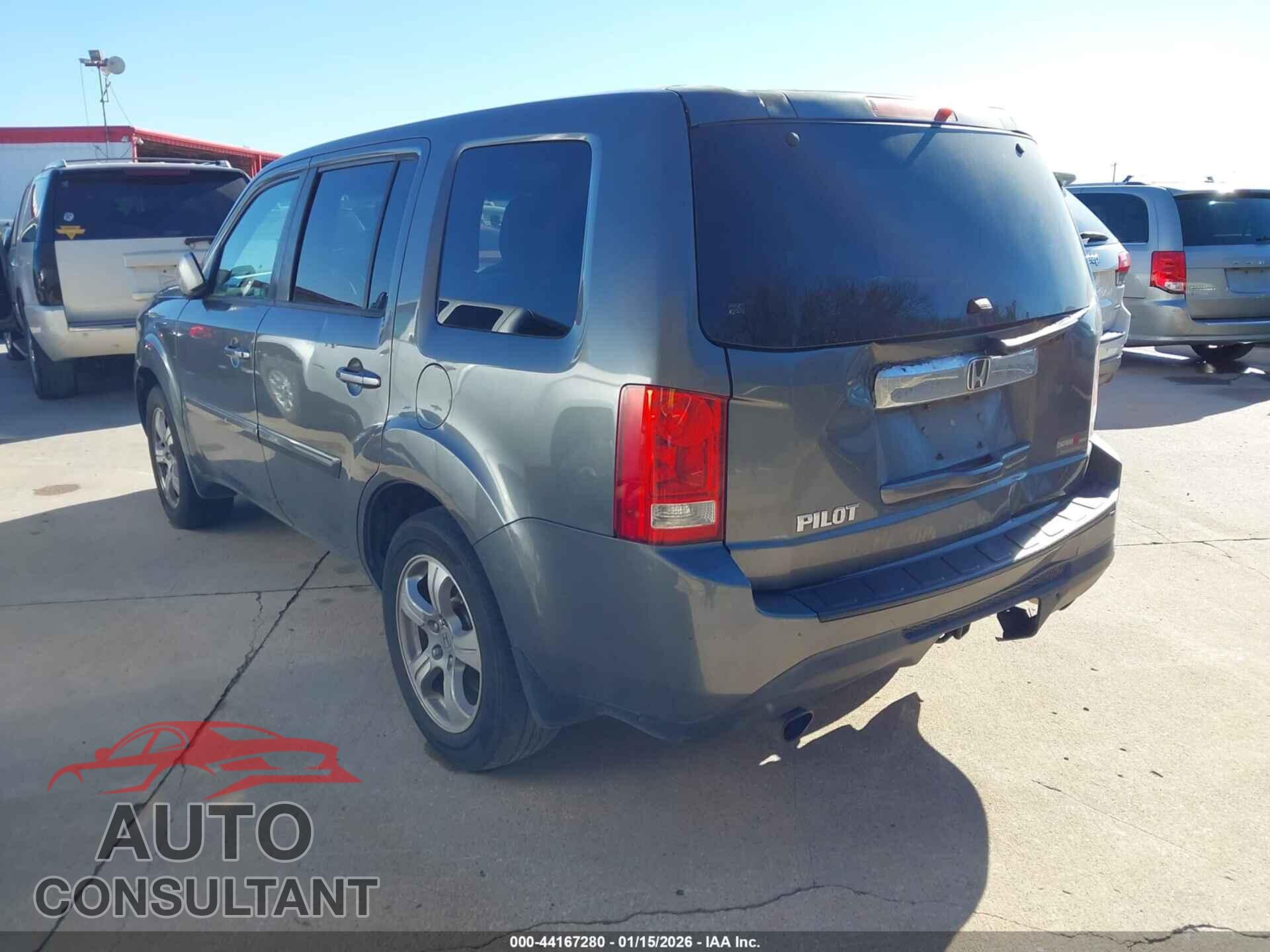 HONDA PILOT 2012 - 5FNYF3H55CB030894