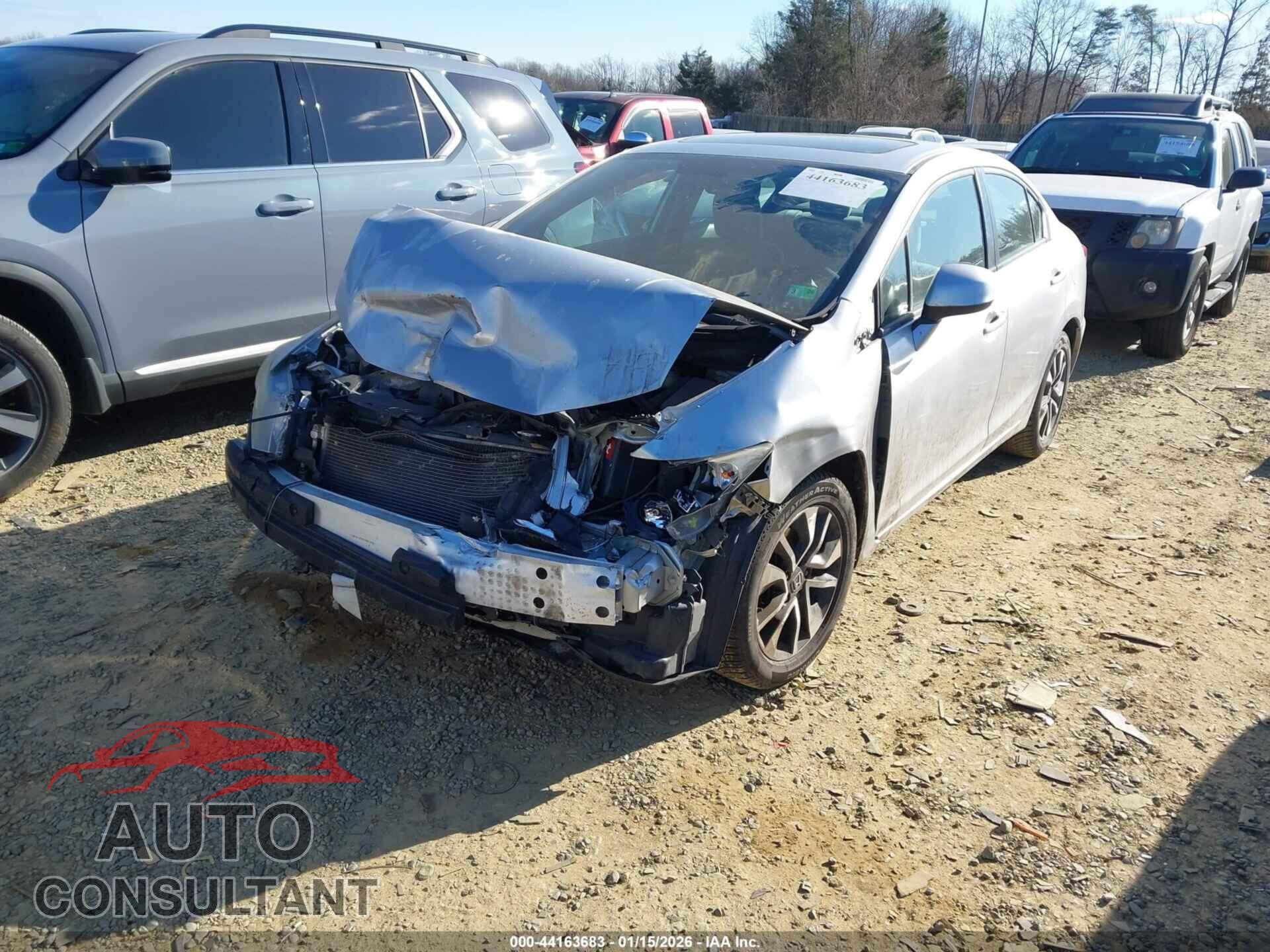 HONDA CIVIC 2013 - 19XFB2F89DE254137
