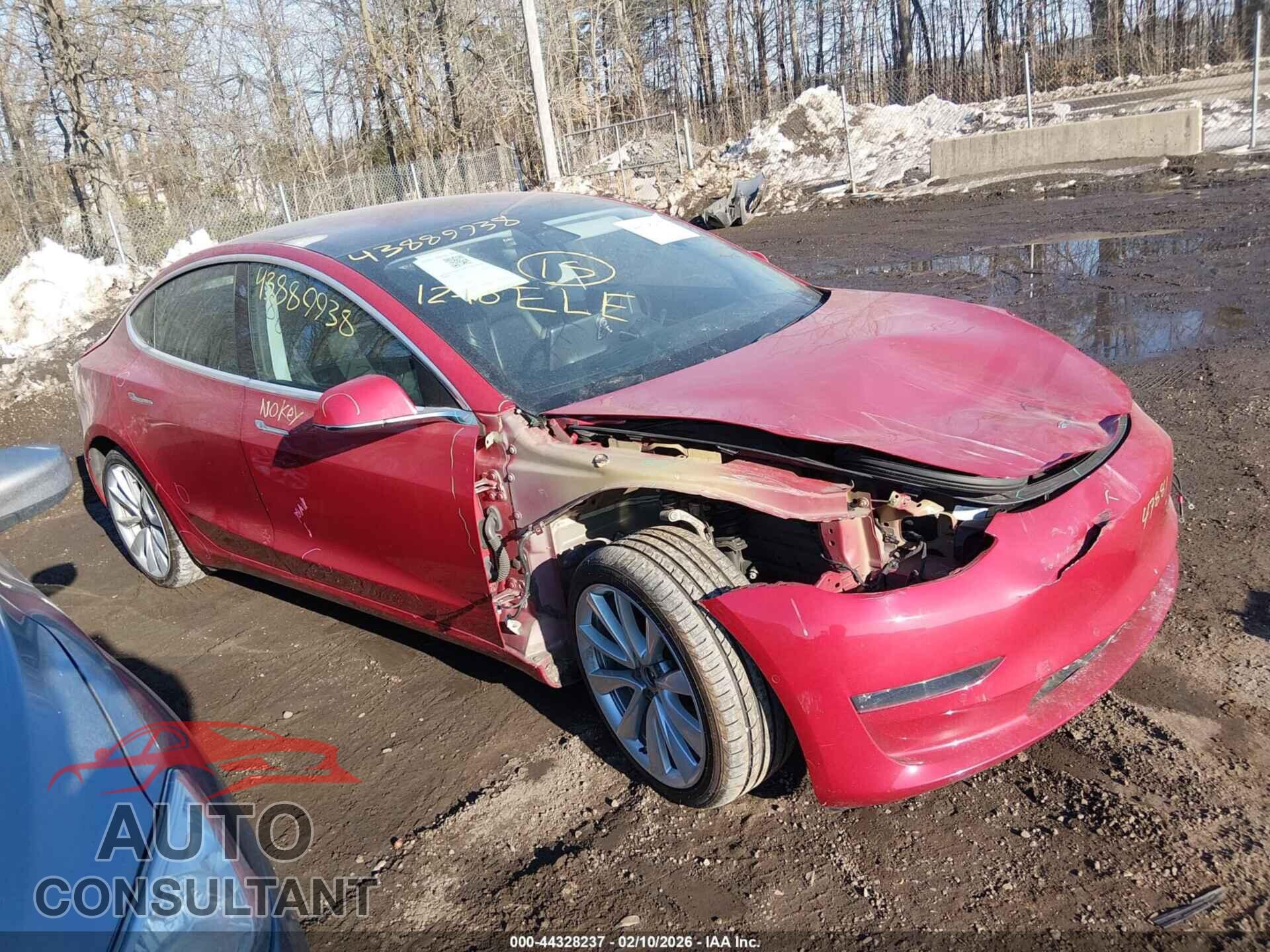 TESLA MODEL 3 2019 - 5YJ3E1EA1KF301046