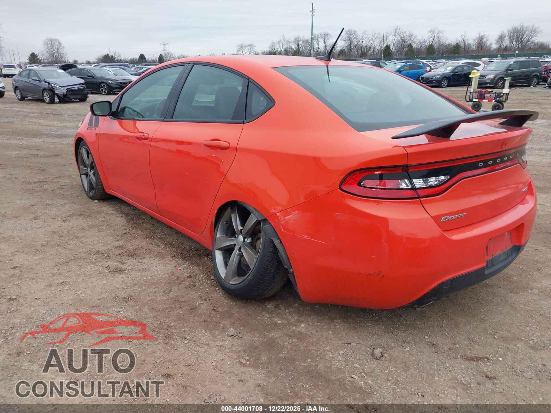 DODGE DART 2016 - 1C3CDFEB0GD680312