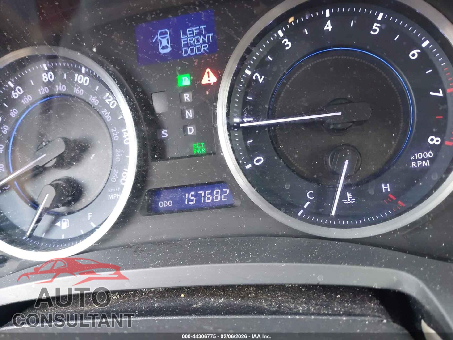 LEXUS IS 250 2012 - JTHCF5C2XC5059536