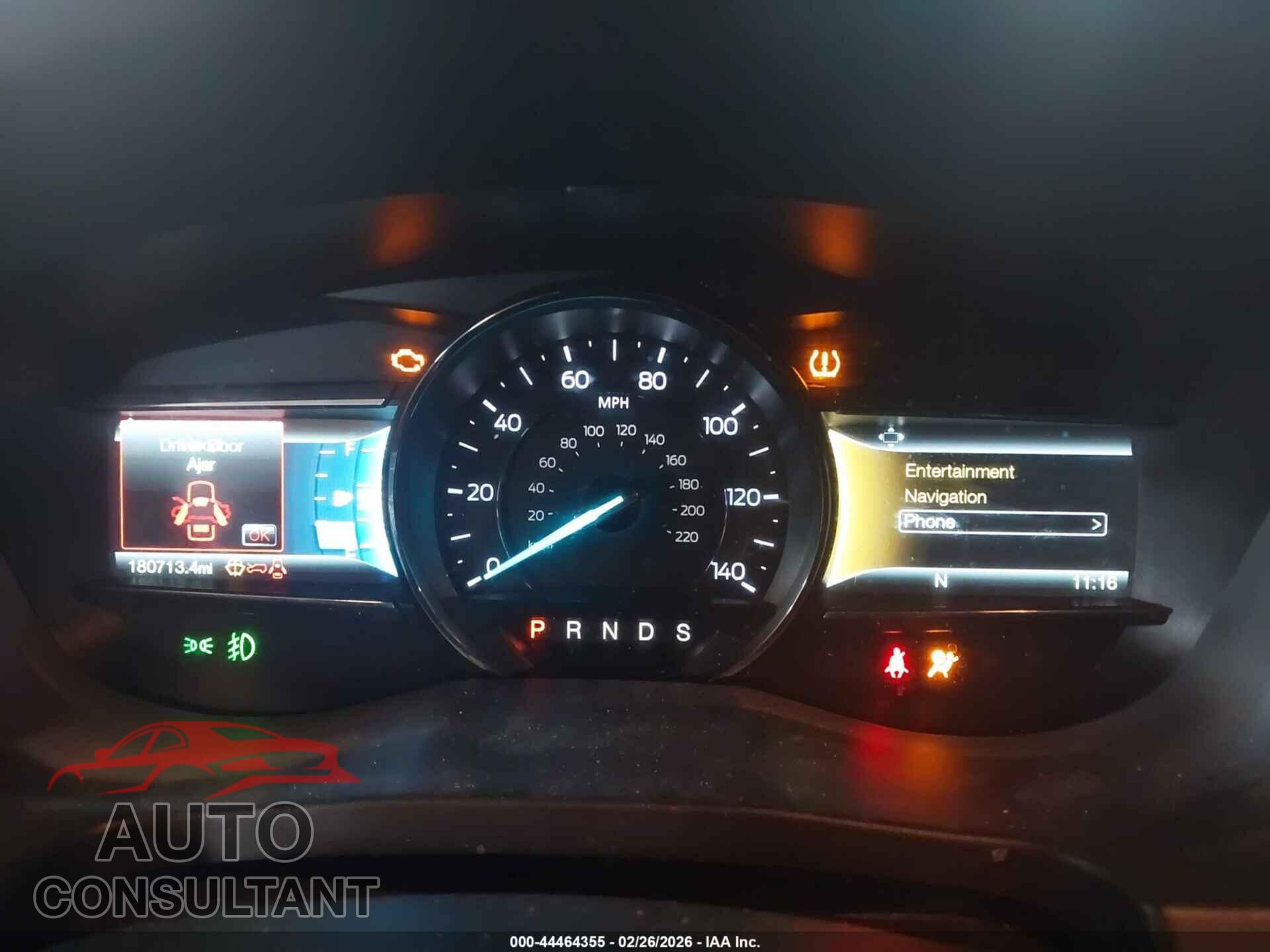 FORD EXPLORER 2016 - 1FM5K8D81GGC11400