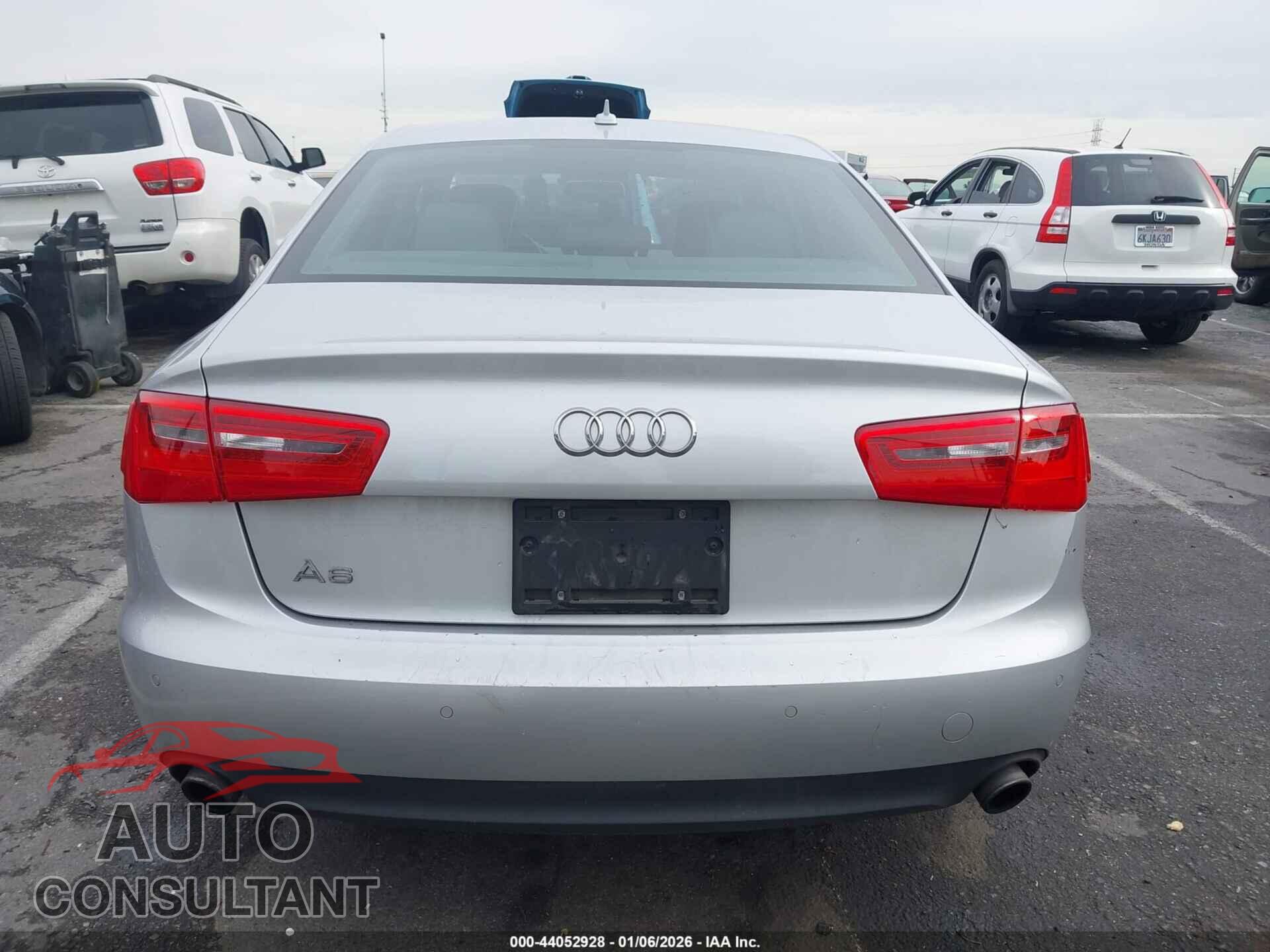 AUDI A6 2013 - WAUGFAFC9DN059977