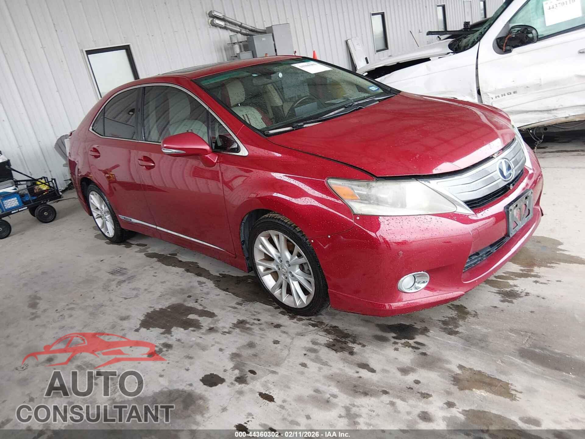 LEXUS HS 250H 2010 - JTHBB1BA2A2003114