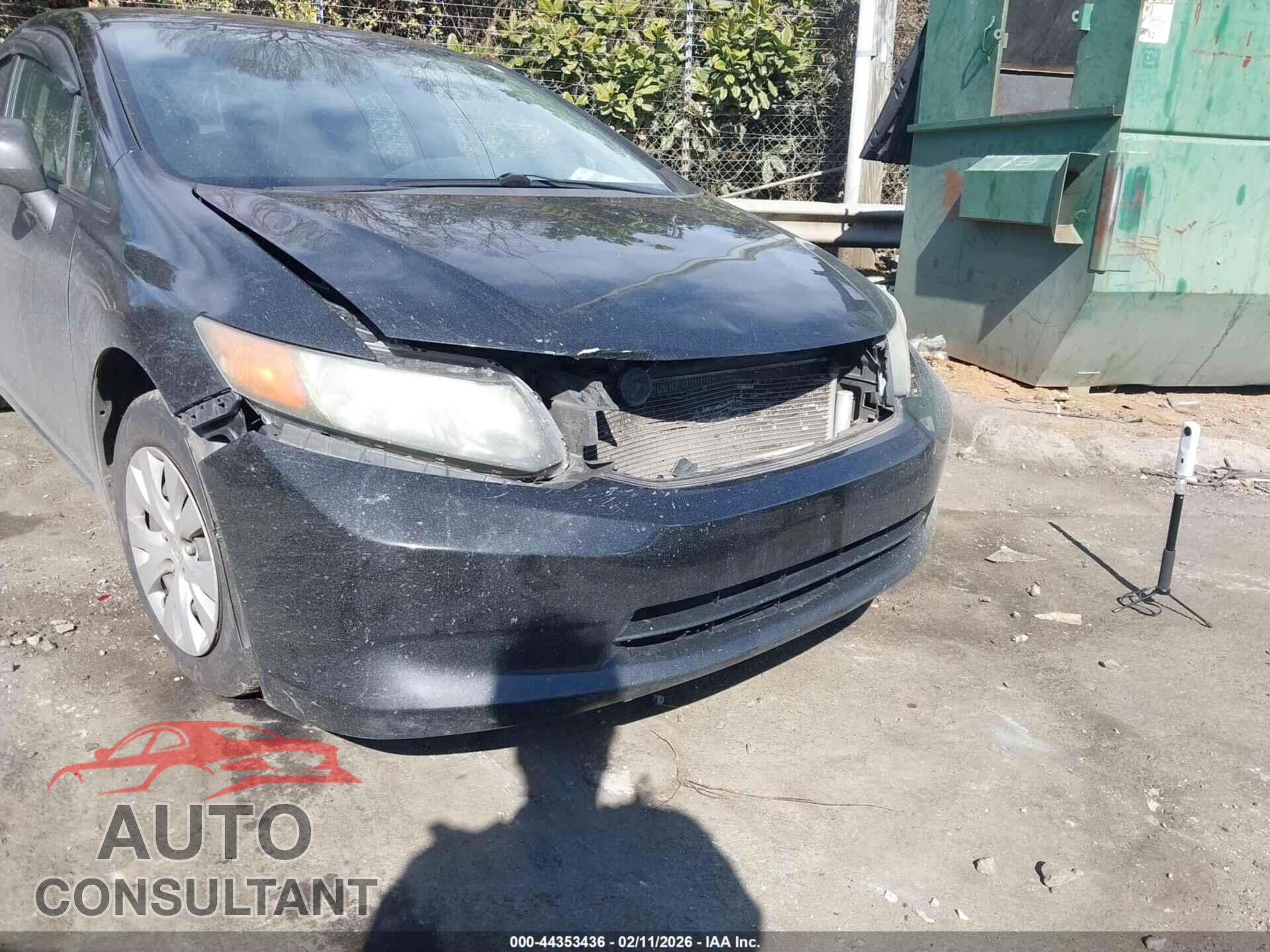 HONDA CIVIC 2012 - 19XFB2F53CE034111