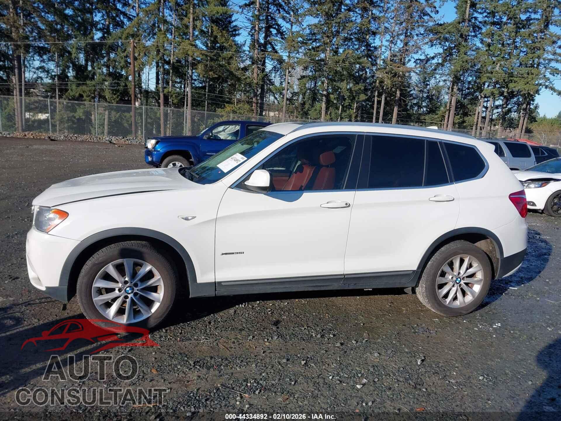 BMW X3 2012 - 5UXWX7C59CL889565