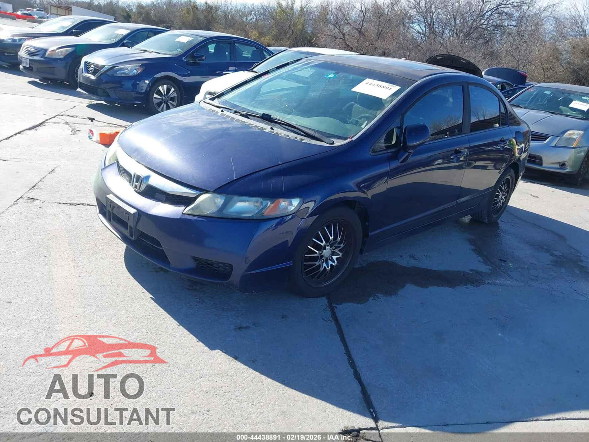 HONDA CIVIC 2010 - 19XFA1F86AE073182
