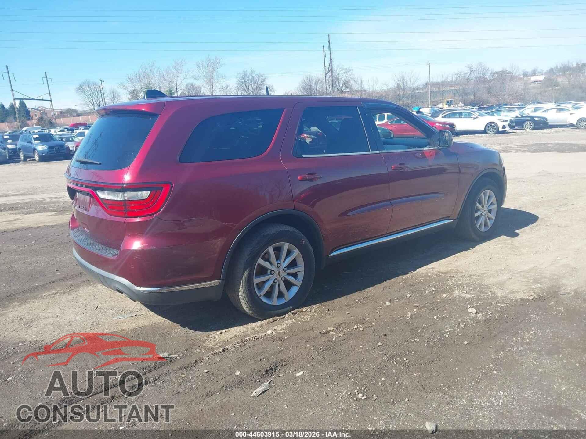 DODGE DURANGO 2019 - 1C4RDHAG2KC604334