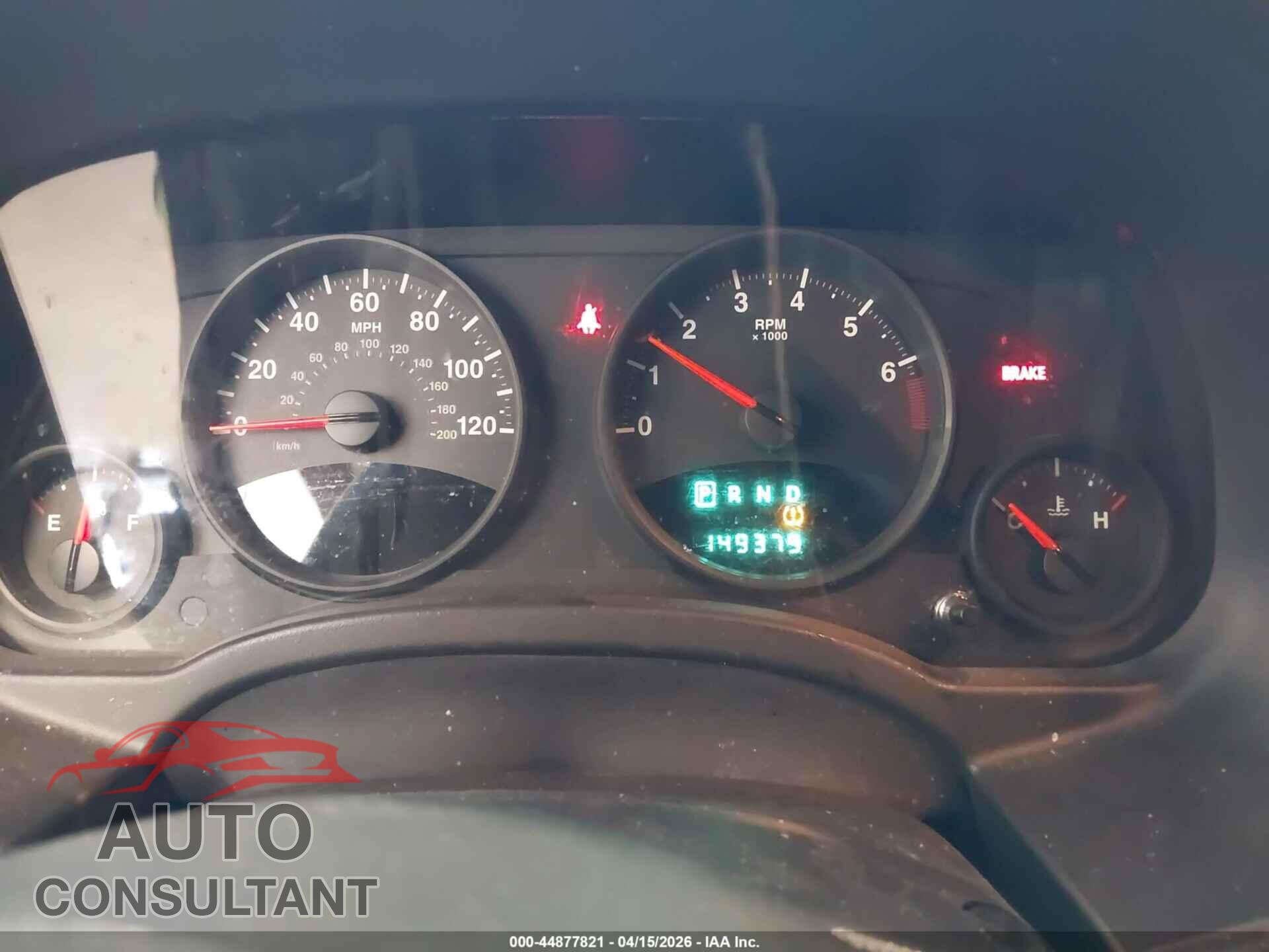 JEEP COMPASS 2012 - 1C4NJCBB5CD554229