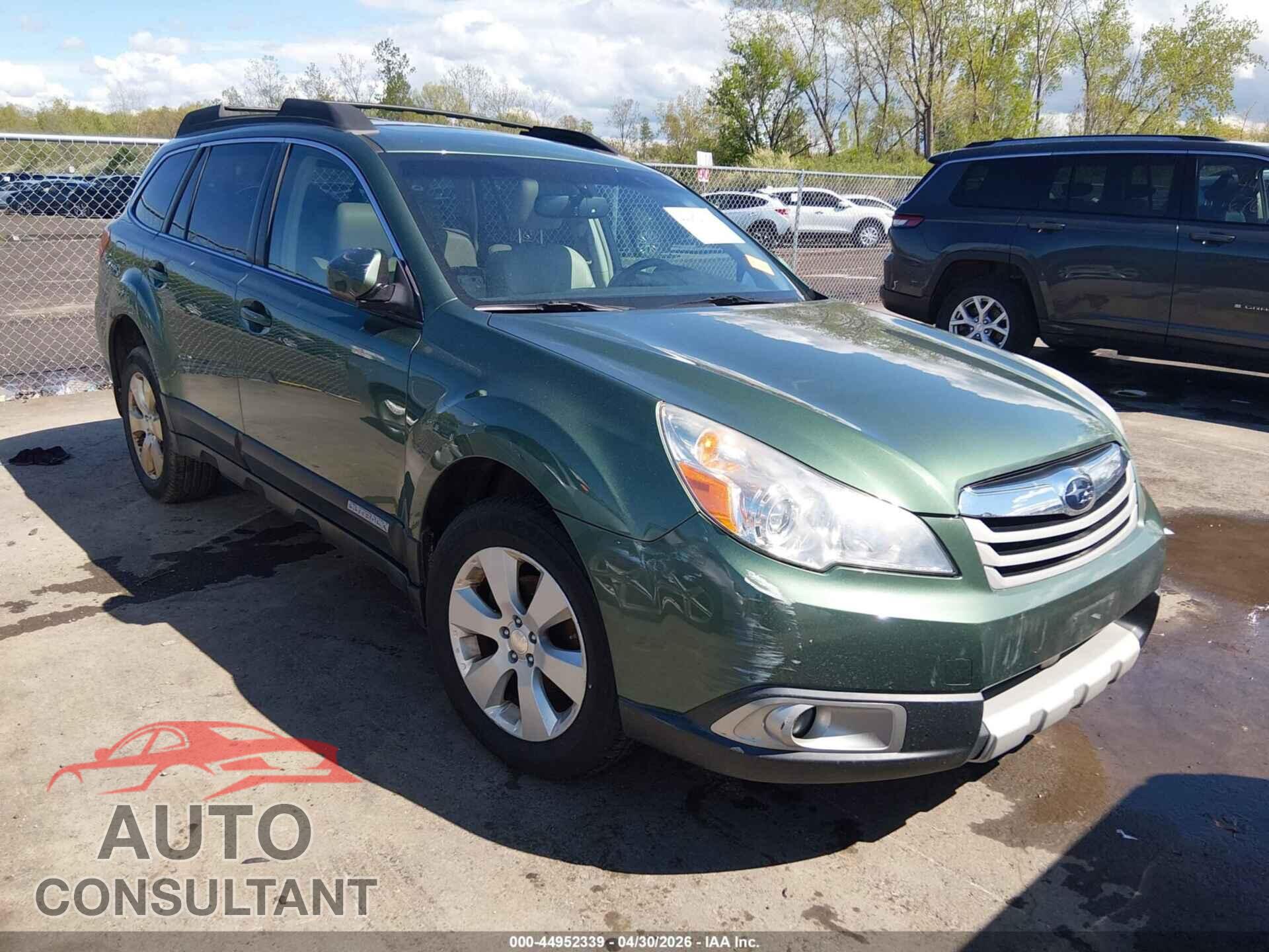 SUBARU OUTBACK 2011 - 4S4BRBLC2B3333863