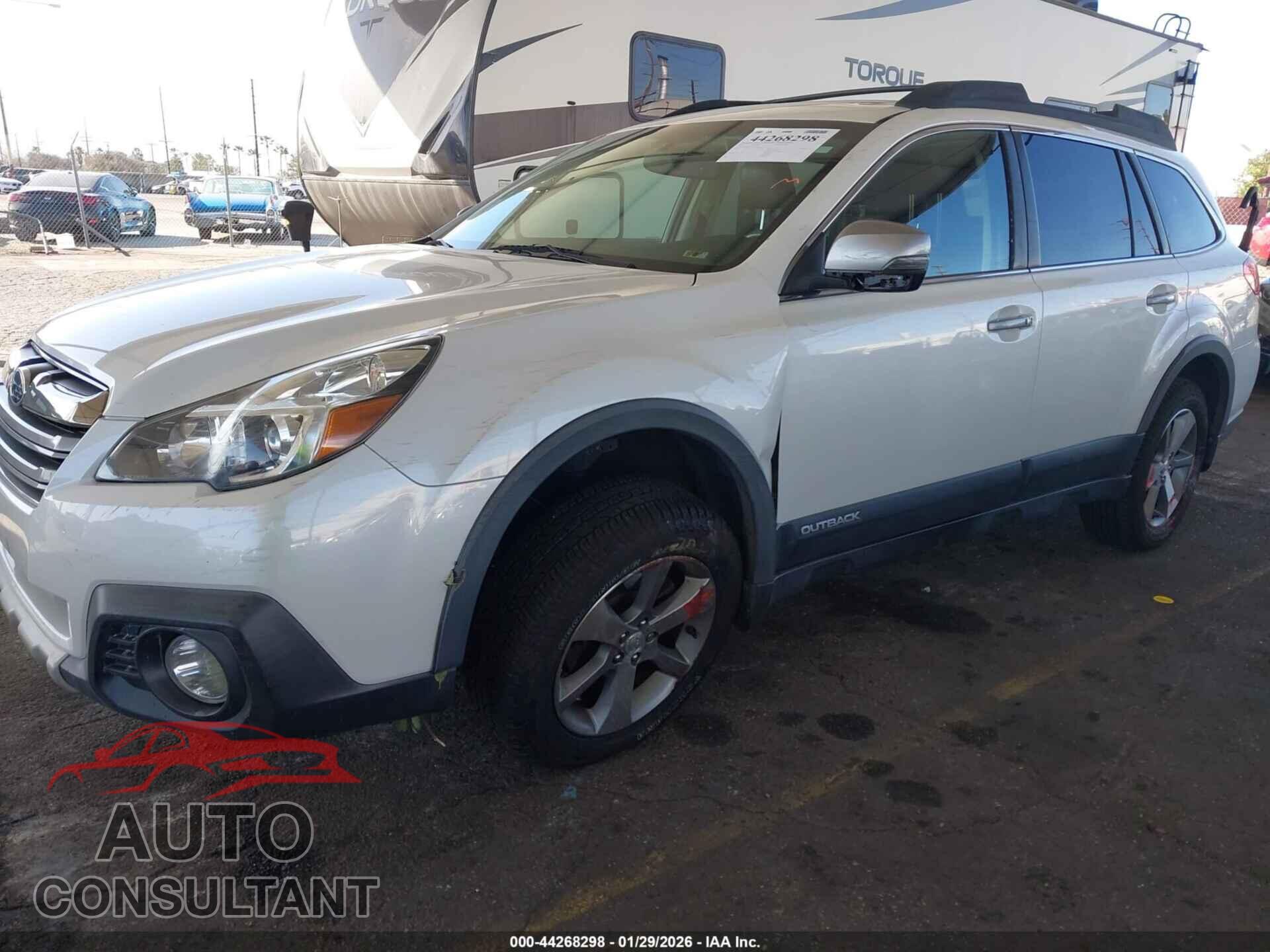 SUBARU OUTBACK 2014 - 4S4BRBPC3E3255835