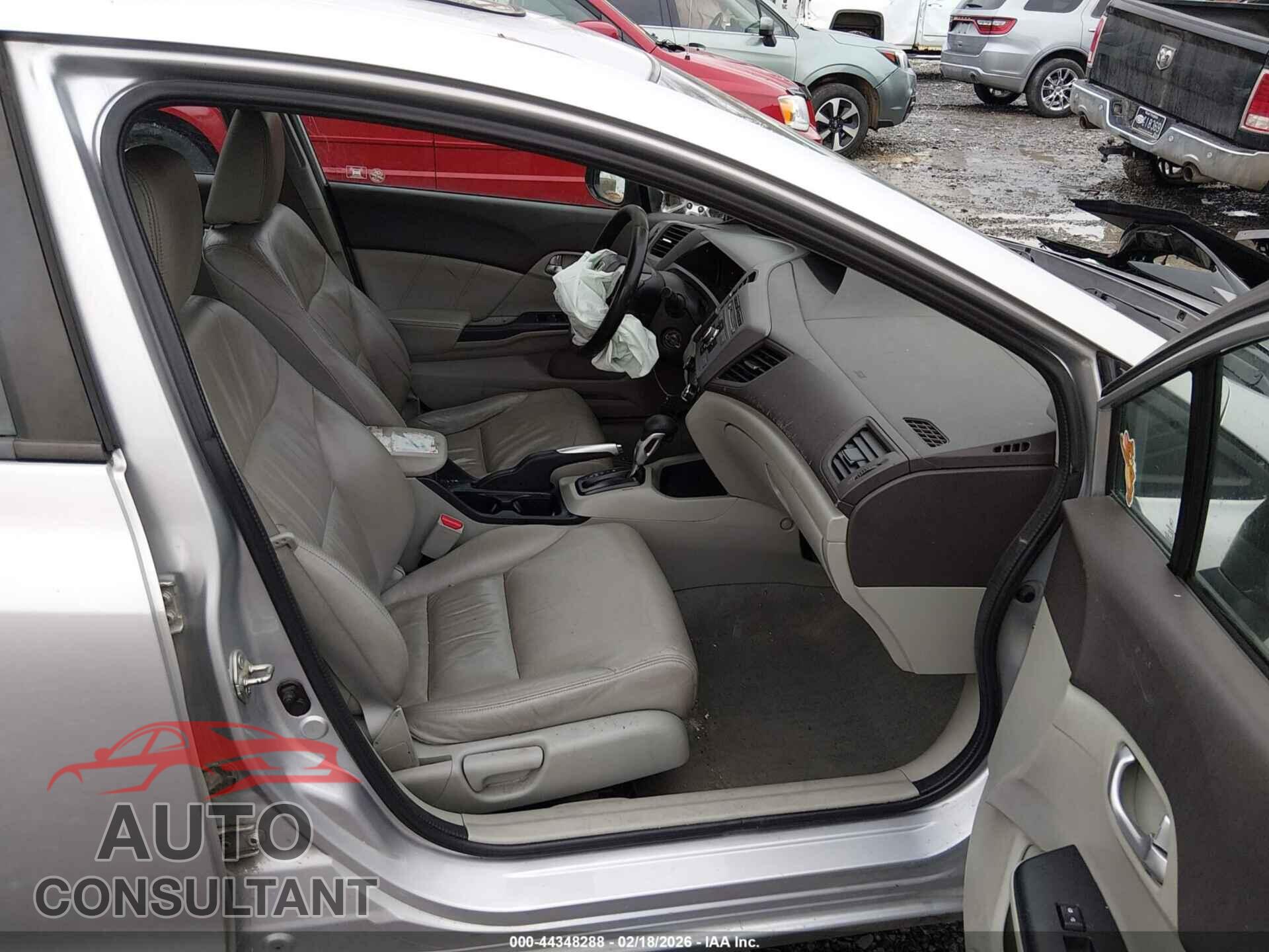 HONDA CIVIC 2012 - 19XFB2F9XCE343206
