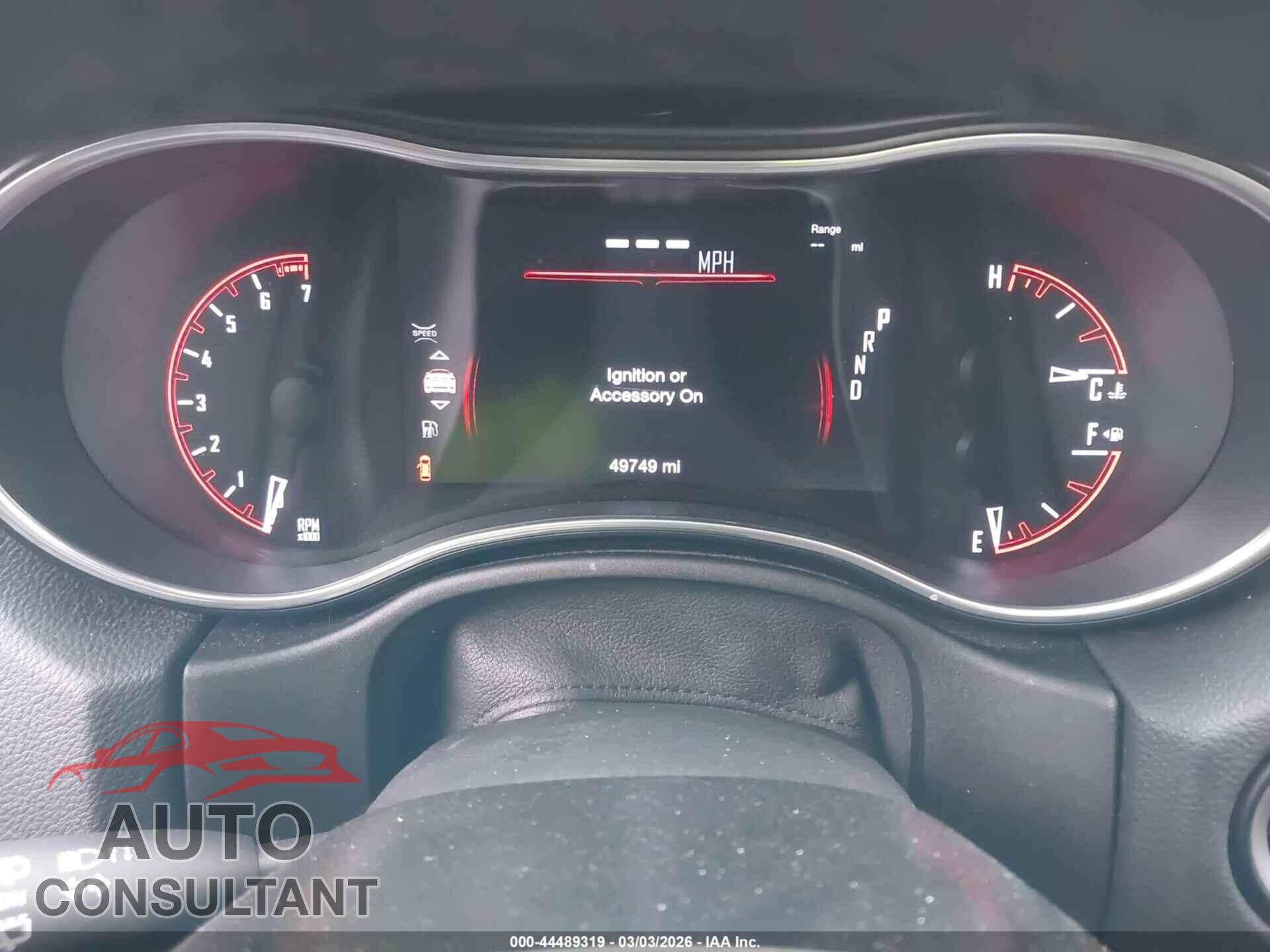 DODGE DURANGO 2019 - 1C4RDJAG3KC676473