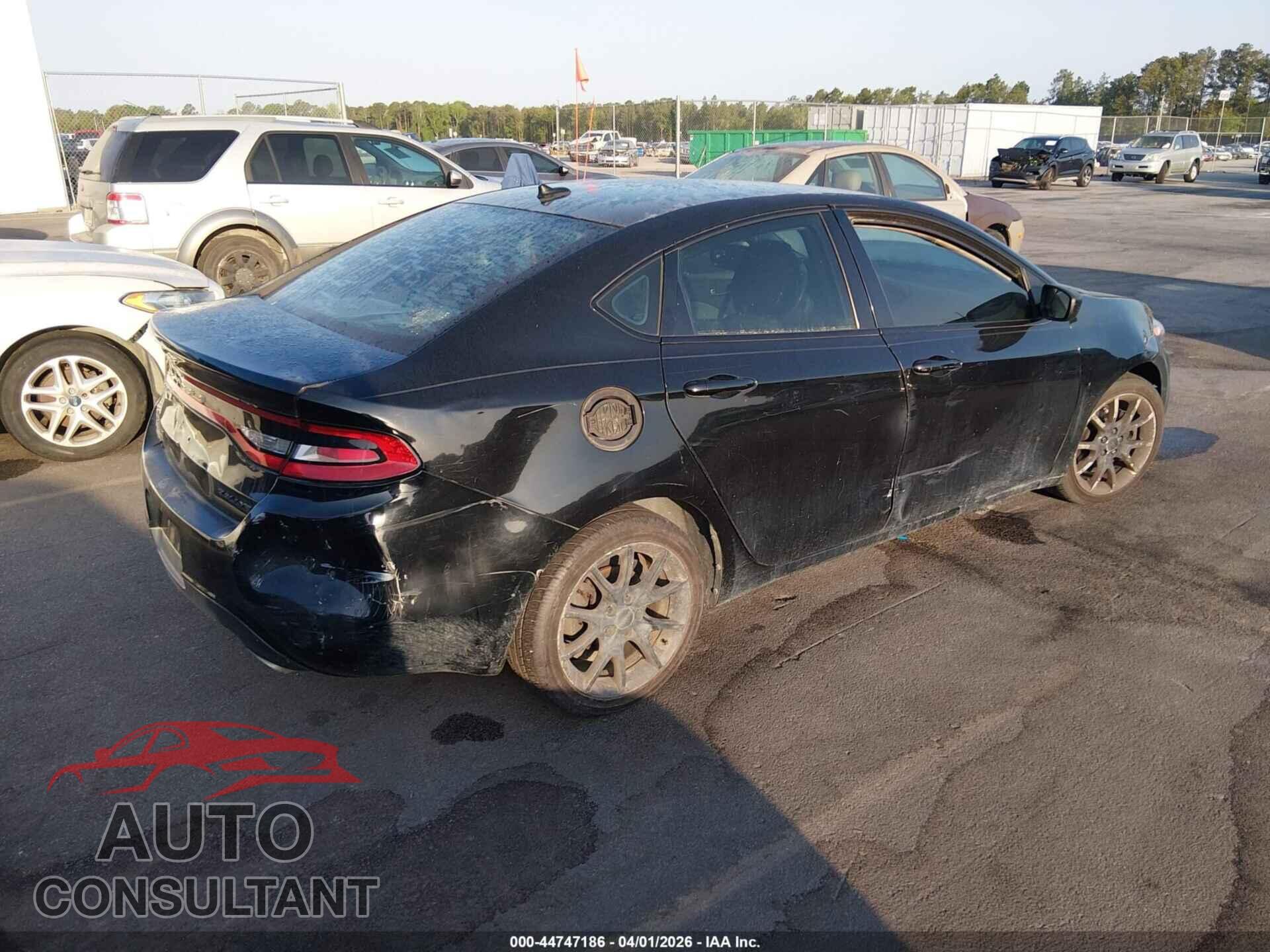 DODGE DART 2013 - 1C3CDFBA1DD107815