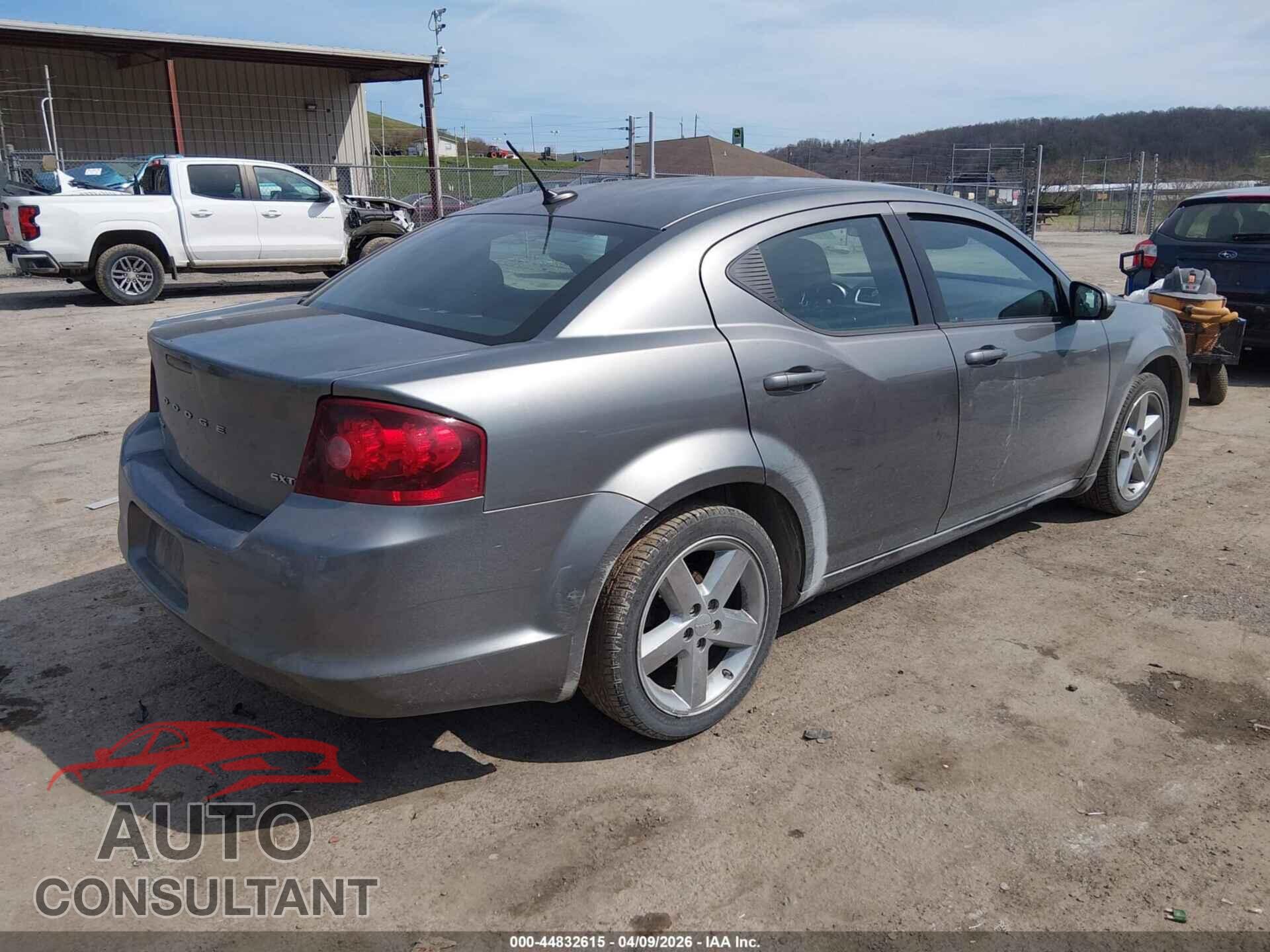 DODGE AVENGER 2013 - 1C3CDZCB2DN594560