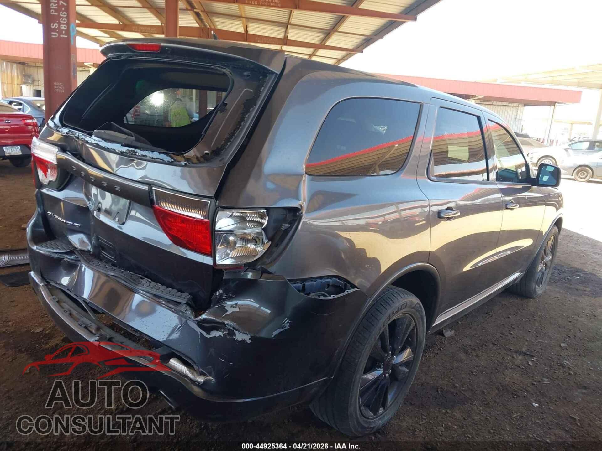 DODGE DURANGO 2013 - 1C4RDHAGXDC692665