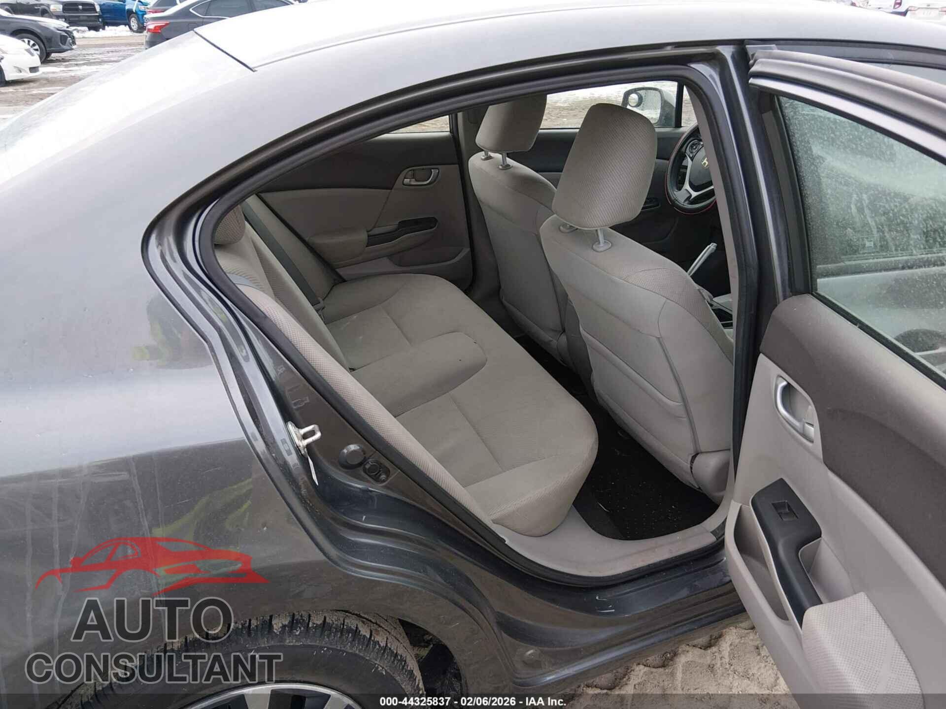 HONDA CIVIC 2012 - 19XFB2F55CE347452